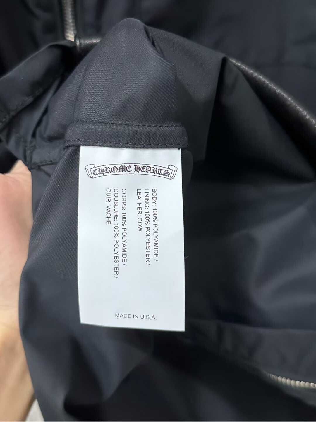 Chrome Hearts Chrome Hearts Pocket Leather Short Sleeve Jacket Size US M / EU 48-50 / 2 - 6 Thumbnail