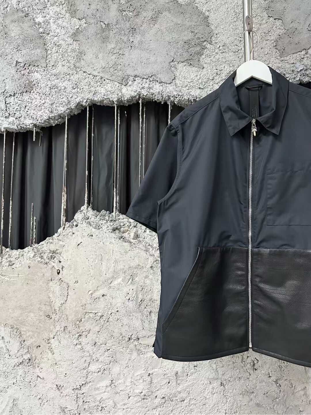 Chrome Hearts Chrome Hearts Pocket Leather Short Sleeve Jacket Size US M / EU 48-50 / 2 - 3 Thumbnail