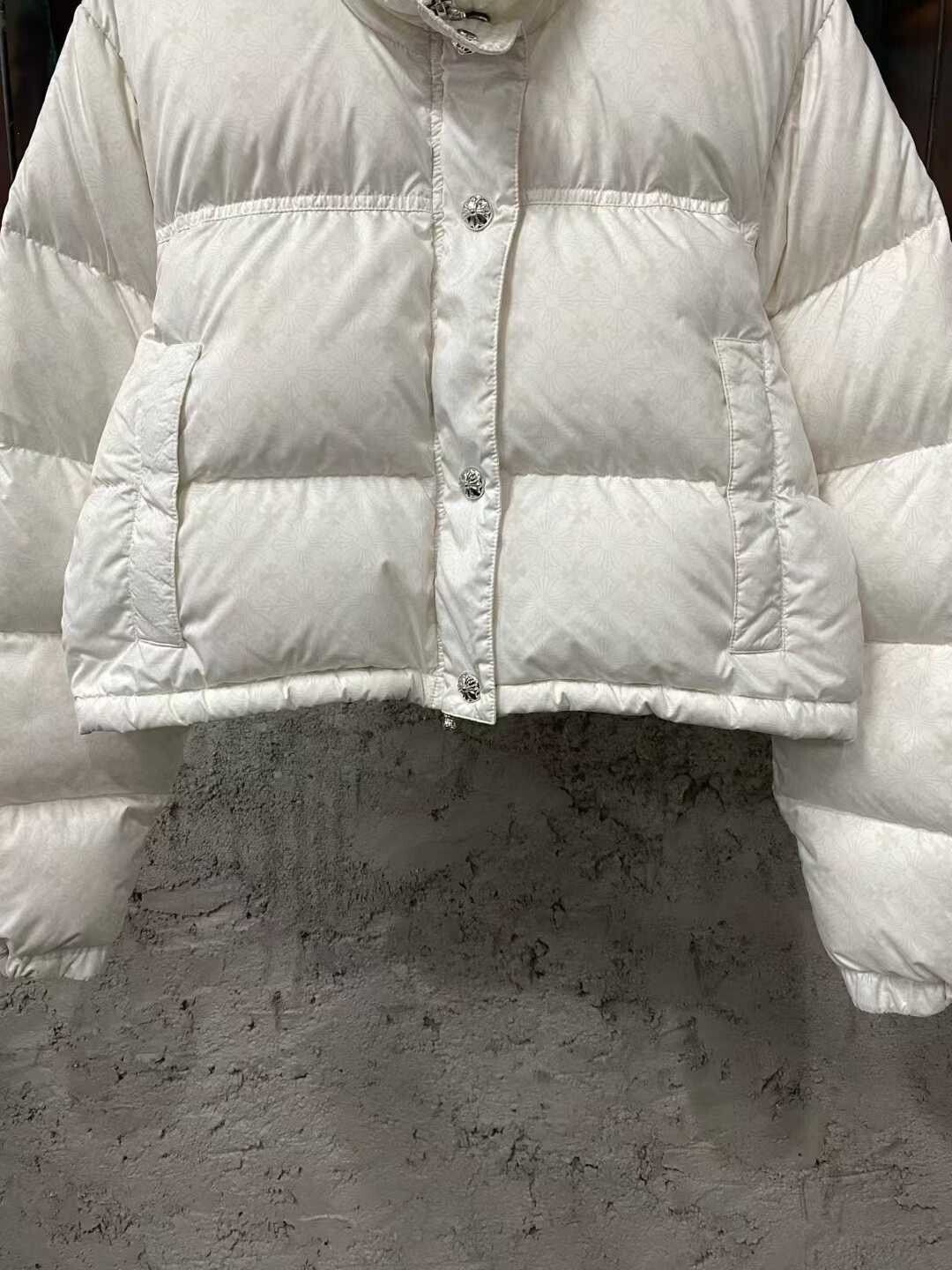 Chrome Hearts white patterned puffer jacket from chrome hearts Size S / US 4 / IT 40 - 4 Thumbnail