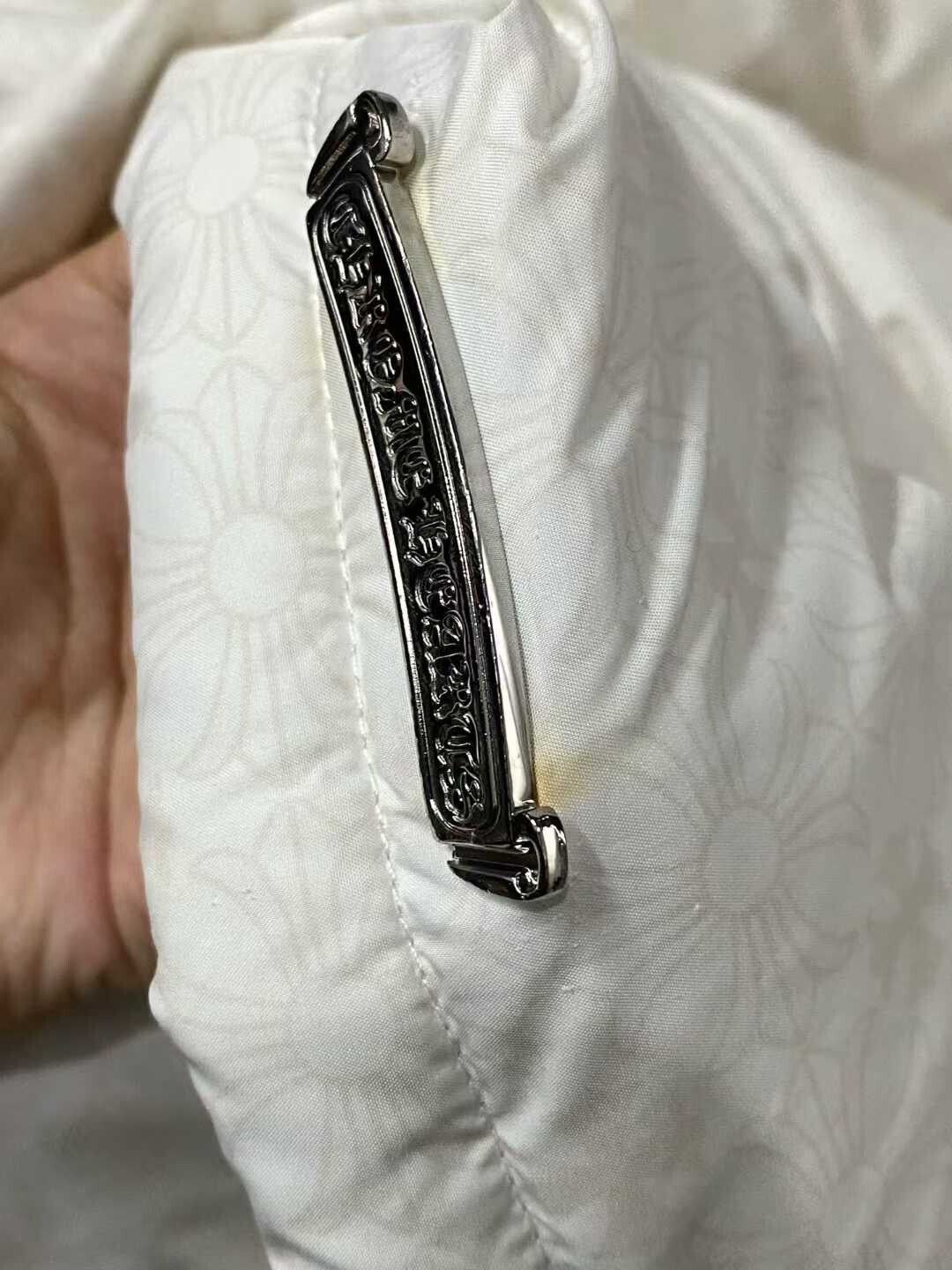 Chrome Hearts white patterned puffer jacket from chrome hearts Size S / US 4 / IT 40 - 5 Thumbnail