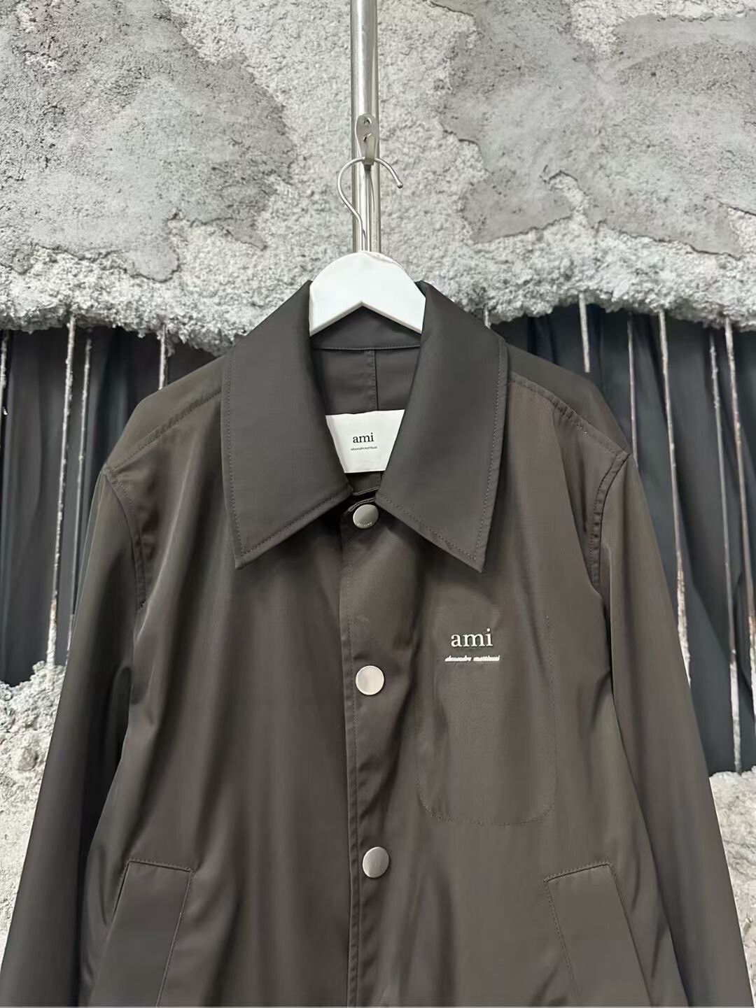AMI ami coach jacket in black Size US L / EU 52-54 / 3 - 3 Thumbnail