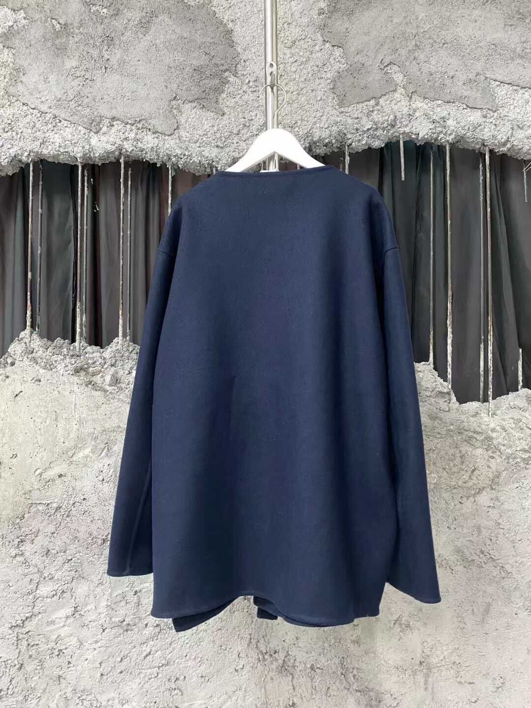 Marni navy blue wool jacket by Marni Size US L / EU 52-54 / 3 - 2 Thumbnail