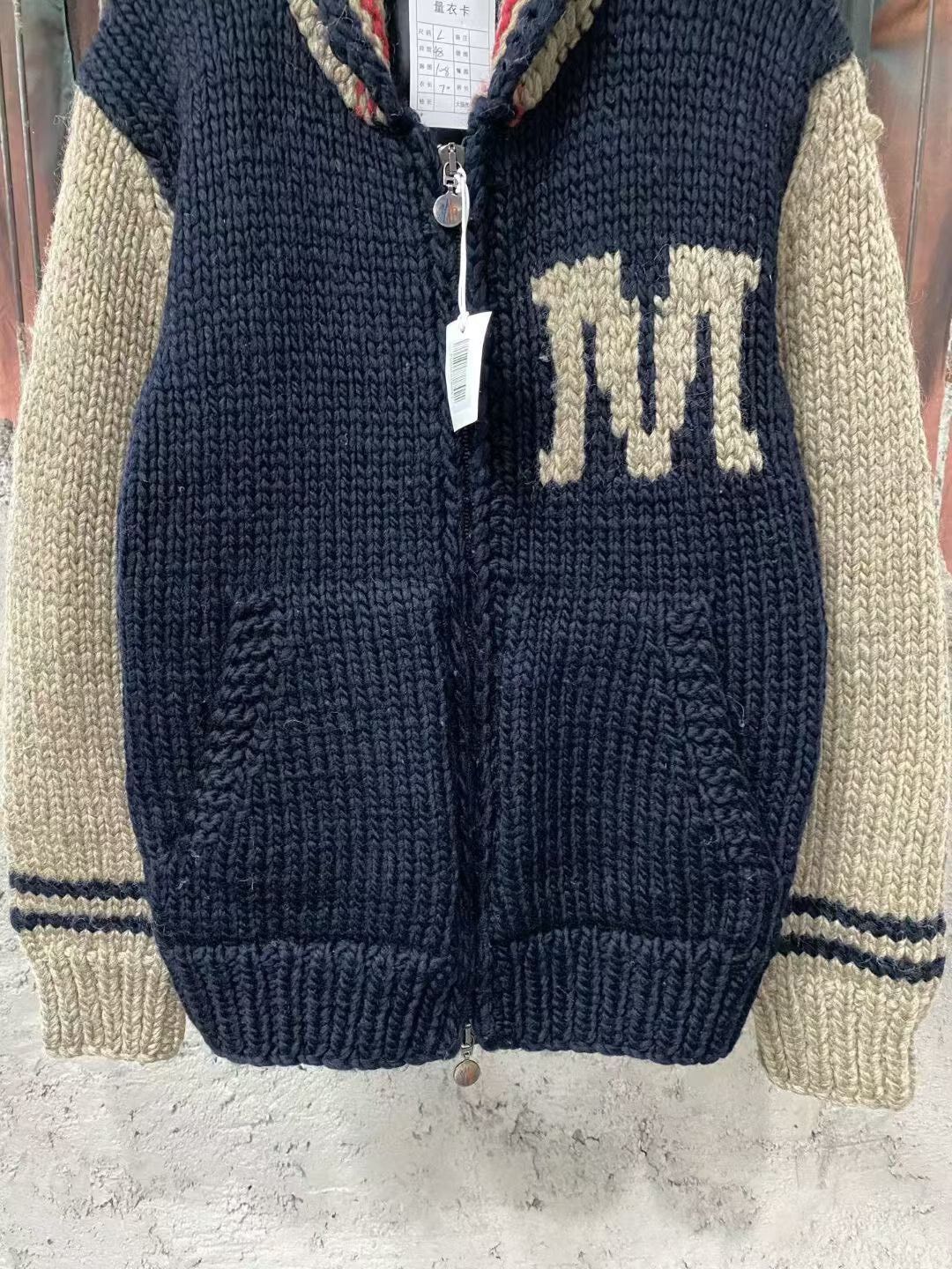 Moncler Moncler Color Block Wool Down Jacket Size US L / EU 52-54 / 3 - 4 Thumbnail