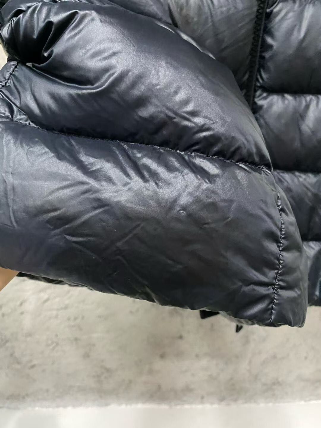Moncler long black down coat by Moncler Size XS / US 0-2 / IT 36-38 - 5 Thumbnail