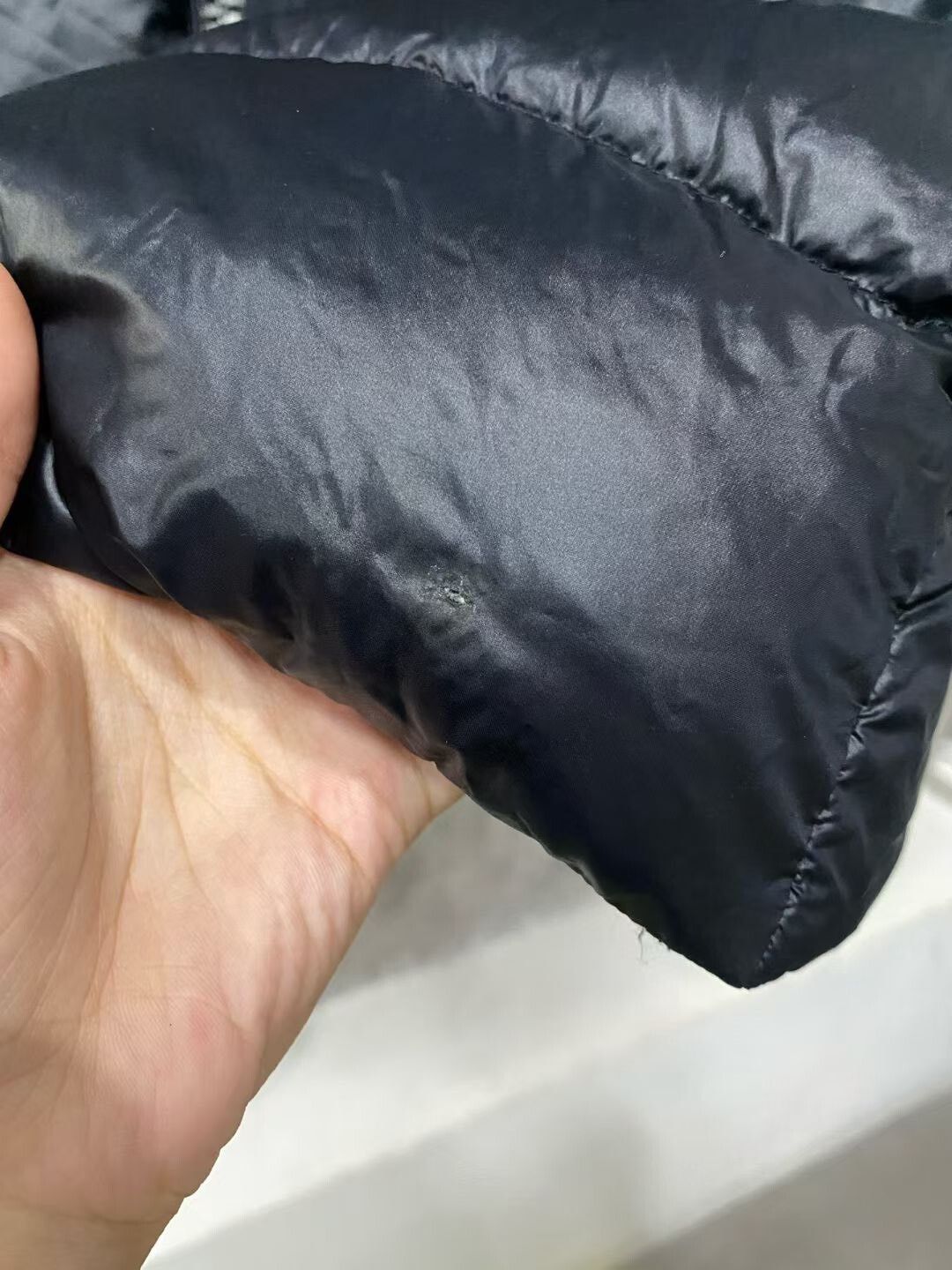 Moncler long black down coat by Moncler Size XS / US 0-2 / IT 36-38 - 6 Thumbnail
