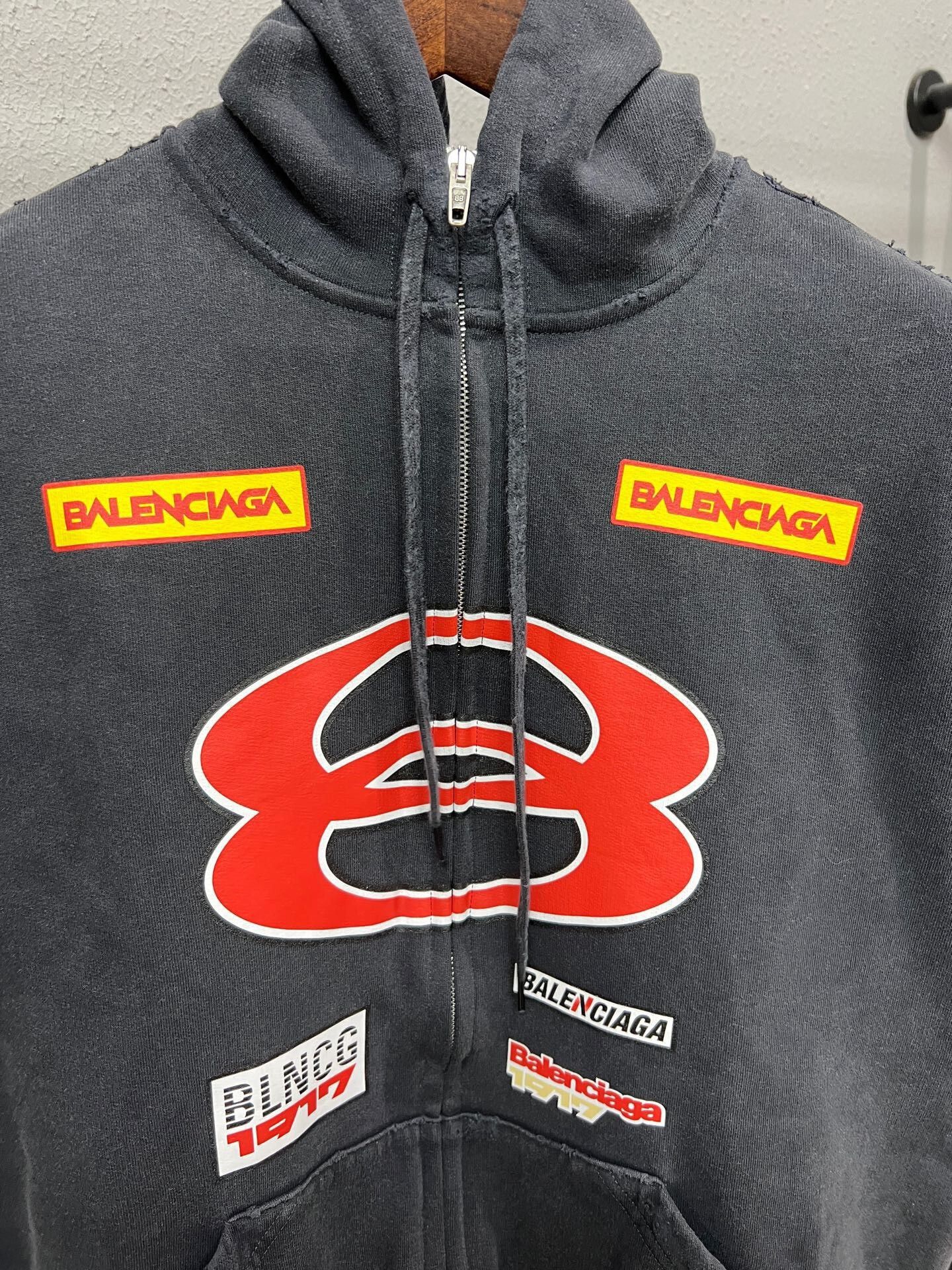 Balenciaga balenciaga racing hoodie in new condition Size US XS / EU 42 / 0 - 3 Thumbnail