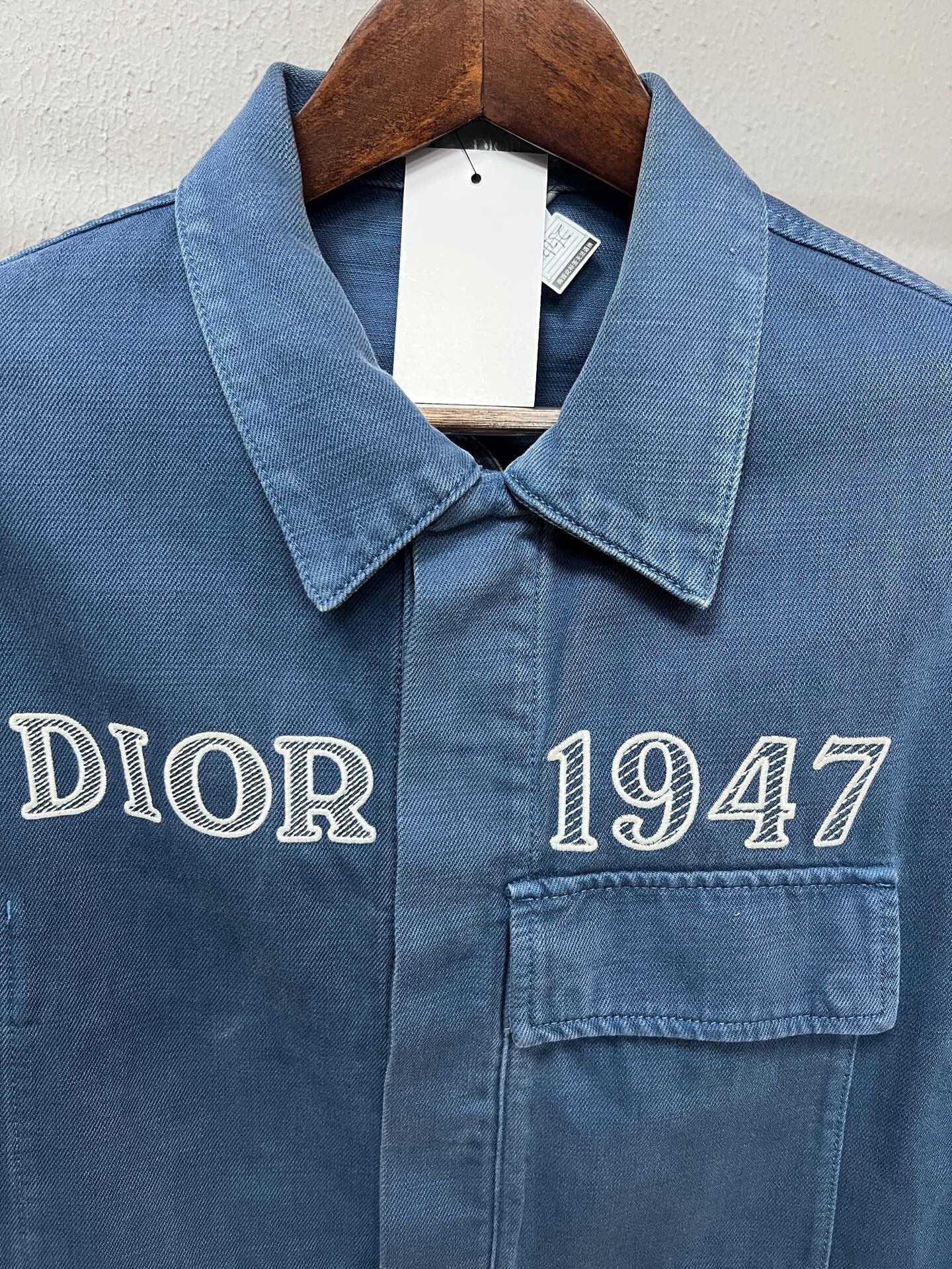 Dior Dior 1947 Work Jacket in Blue Color Size US M / EU 48-50 / 2 - 3 Thumbnail