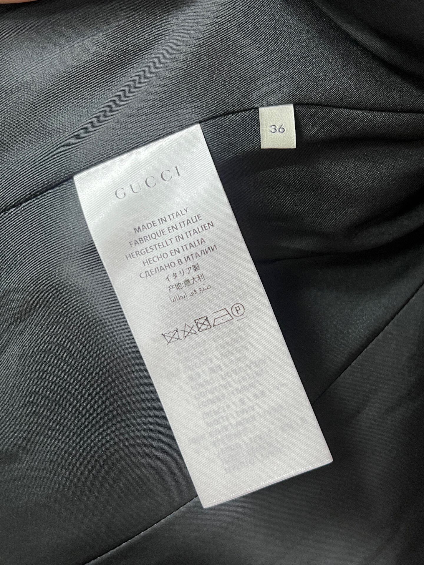 Gucci gucci black wool coat size 36 Size S / US 4 / IT 40 - 5 Thumbnail