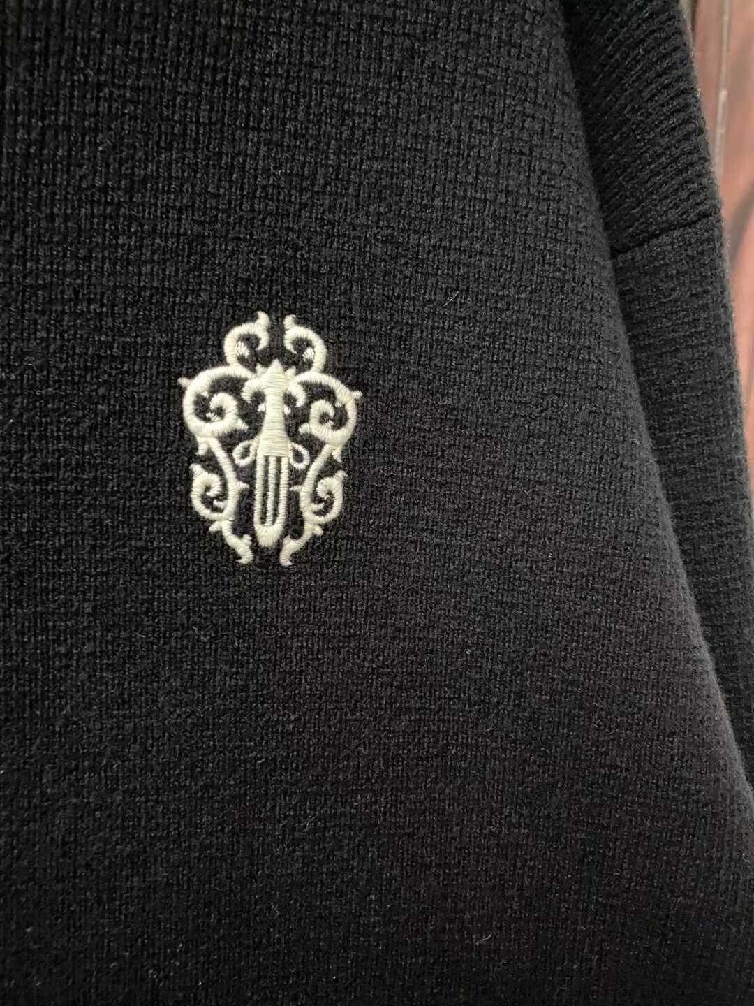 Chrome Hearts black cashmere sword sweater by chrome hearts Size US XL / EU 56 / 4 - 5 Thumbnail