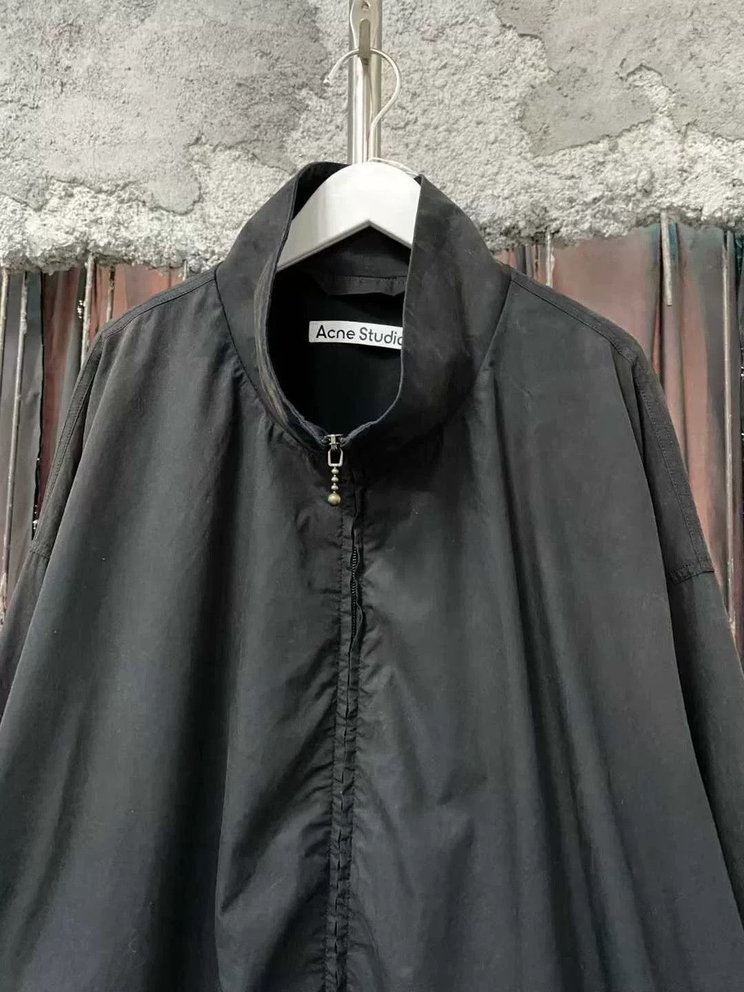 Acne Studios acne studios black zip-up jacket Size US L / EU 52-54 / 3 - 4 Thumbnail