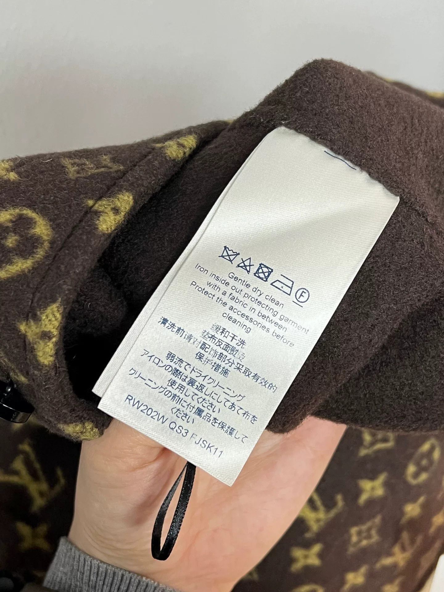 Louis Vuitton louis vuitton brown monogram cashmere skirt Size 38" / US 16 / IT 52 - 5 Thumbnail