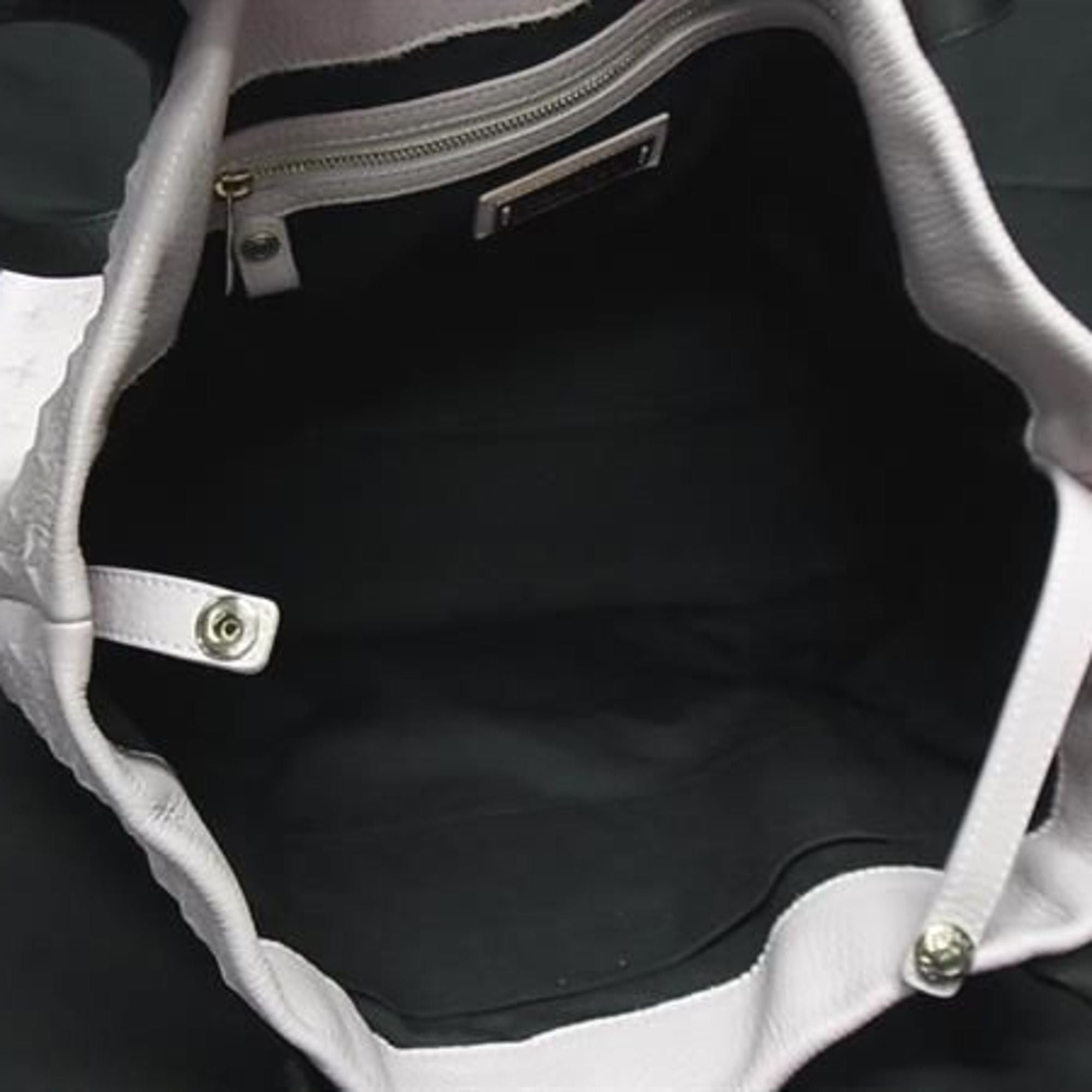 Jimmy Choo JIMMY CHOO Pimlico Tote Bag in Purple and Black Leather with Embossed Star Studs Size ONE SIZE - 6 Thumbnail
