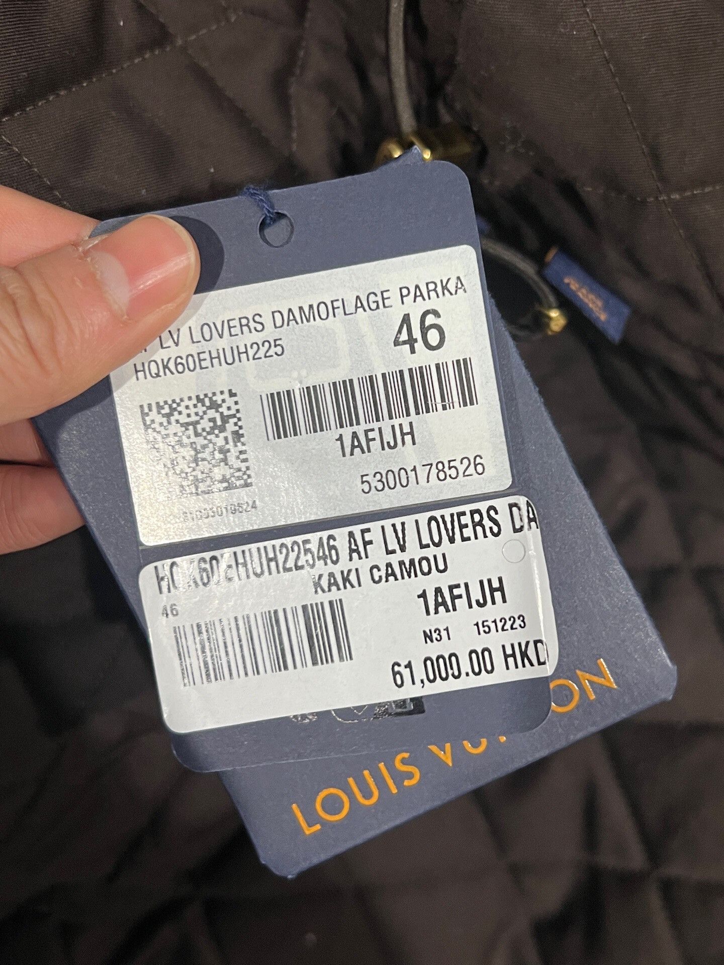 Louis Vuitton louis vuitton camo checkered parka coat Size US M / EU 48-50 / 2 - 6 Thumbnail