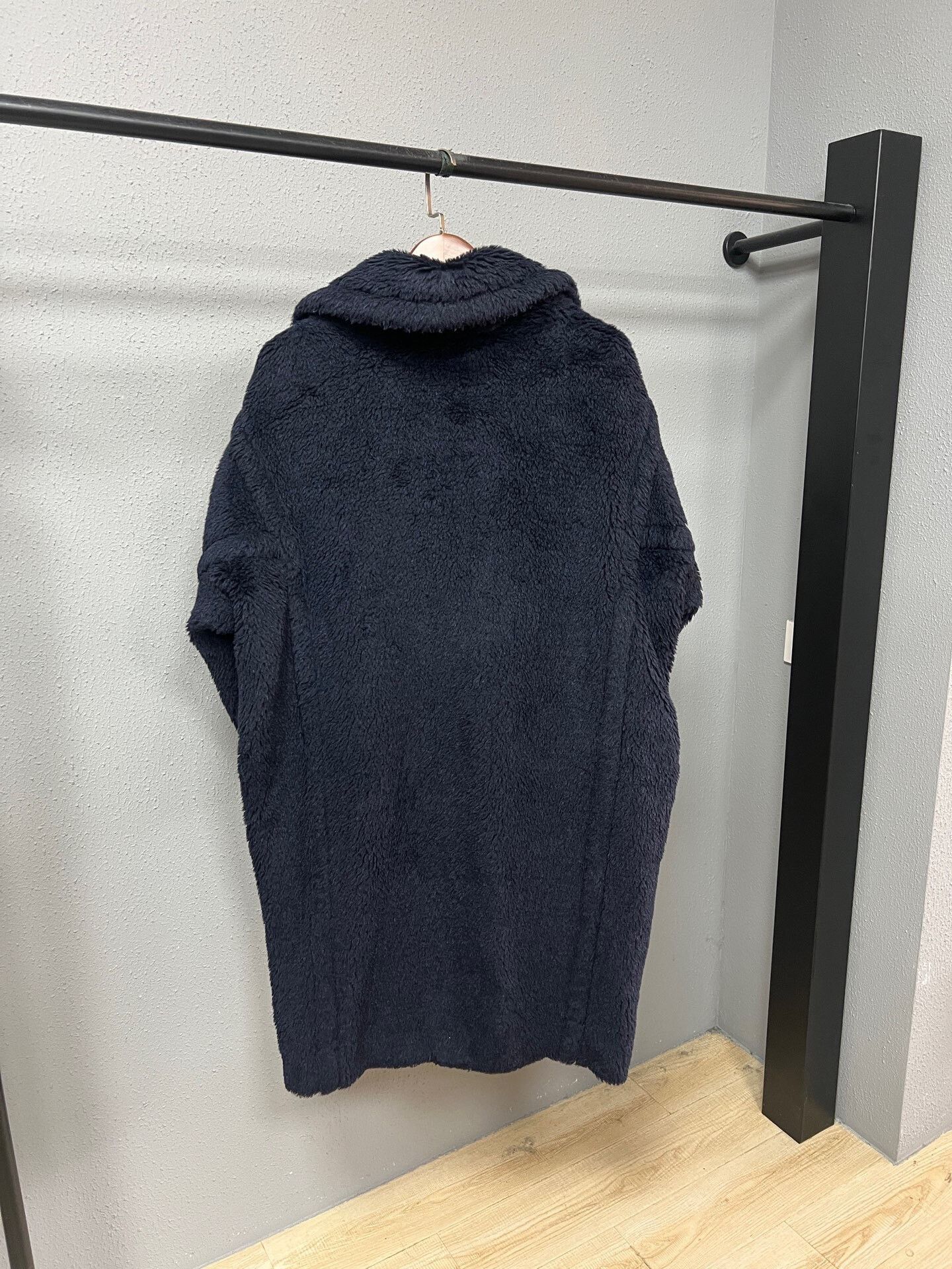 Max Mara Maxmara Blue Teddy Coat Size S Size S / US 4 / IT 40 - 2 Thumbnail