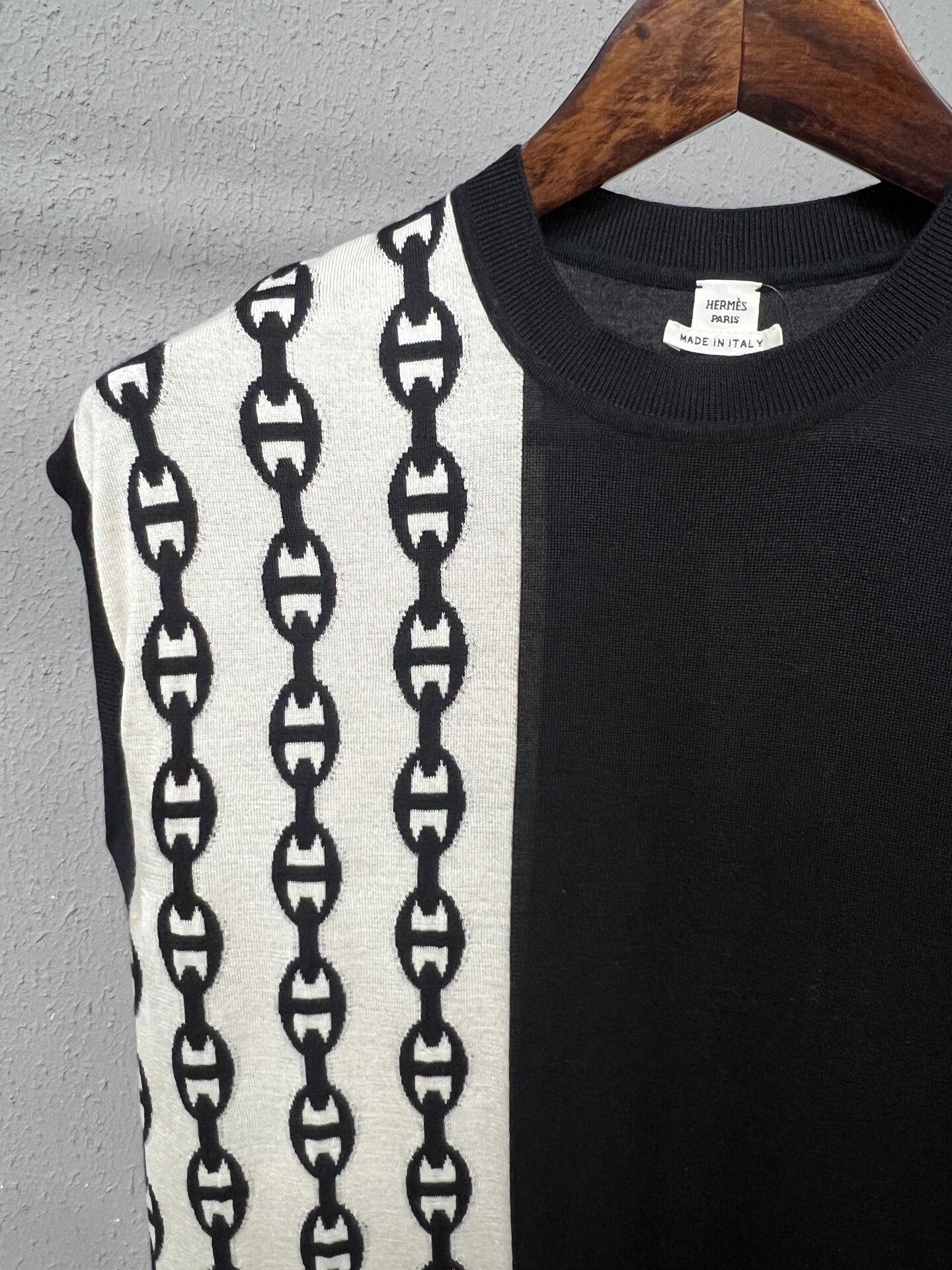 Hermes hermes black and white knit dress Size XS / US 0-2 / IT 36-38 - 3 Thumbnail