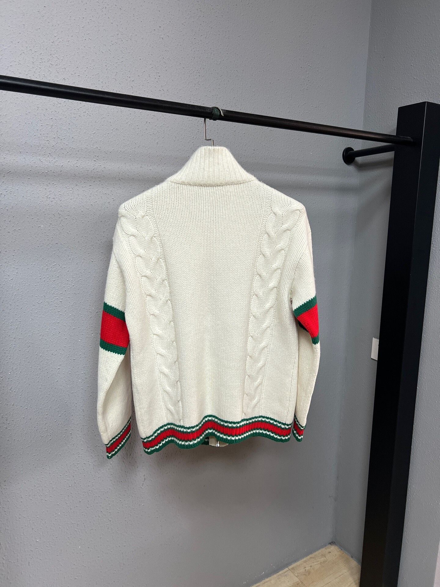 Gucci color block wool jacket by gucci Size US L / EU 52-54 / 3 - 2 Thumbnail