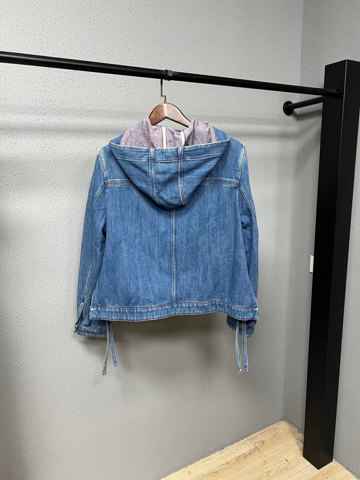 Loewe Loewe Denim Jacket with Hood Size US M / EU 48-50 / 2 - 2 Thumbnail