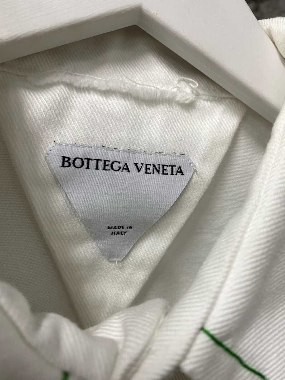 Bottega Veneta Bottega Veneta Green Denim Shirt Size US L / EU 52-54 / 3 - 6 Thumbnail