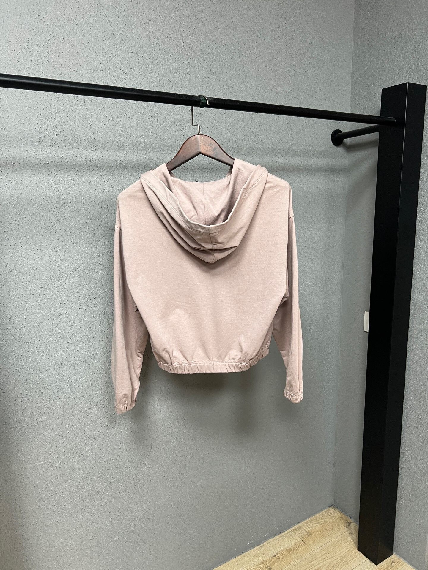 Brunello Cucinelli pink cropped embellished hoodie Size S / US 4 / IT 40 - 2 Thumbnail