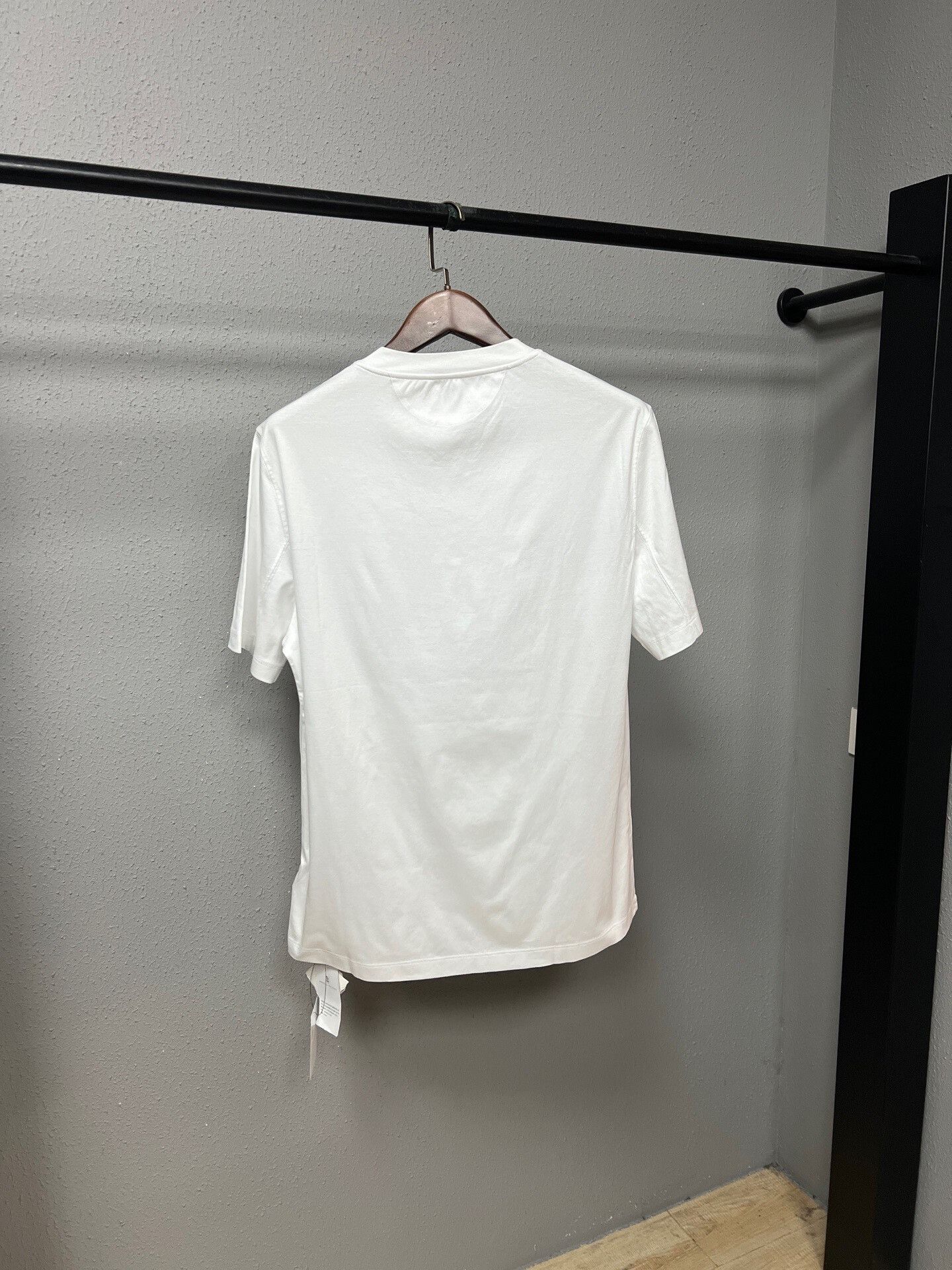 Brunello Cucinelli brunello cucinelli white short sleeve shirt Size US L / EU 52-54 / 3 - 2 Thumbnail