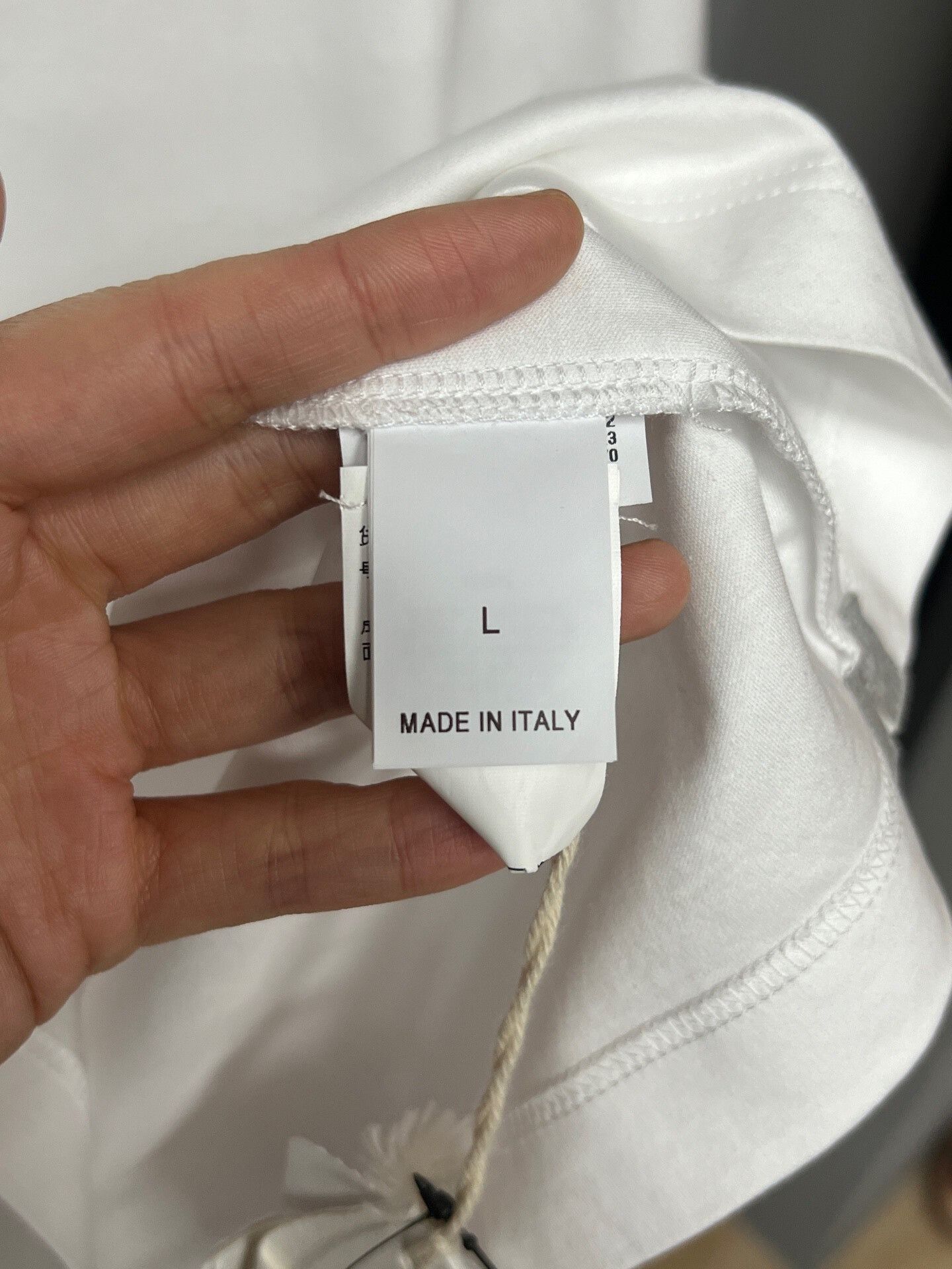 Brunello Cucinelli brunello cucinelli white short sleeve shirt Size US L / EU 52-54 / 3 - 4 Thumbnail