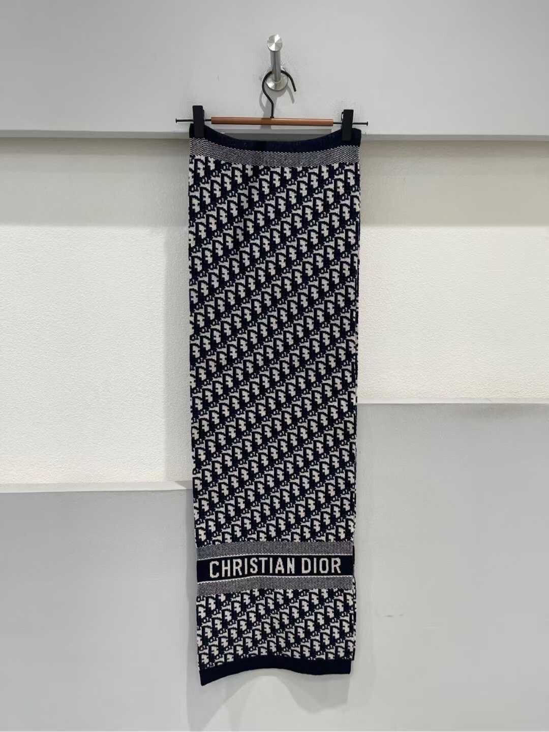 Dior dior logo patterned scarf Size ONE SIZE - 2 Thumbnail