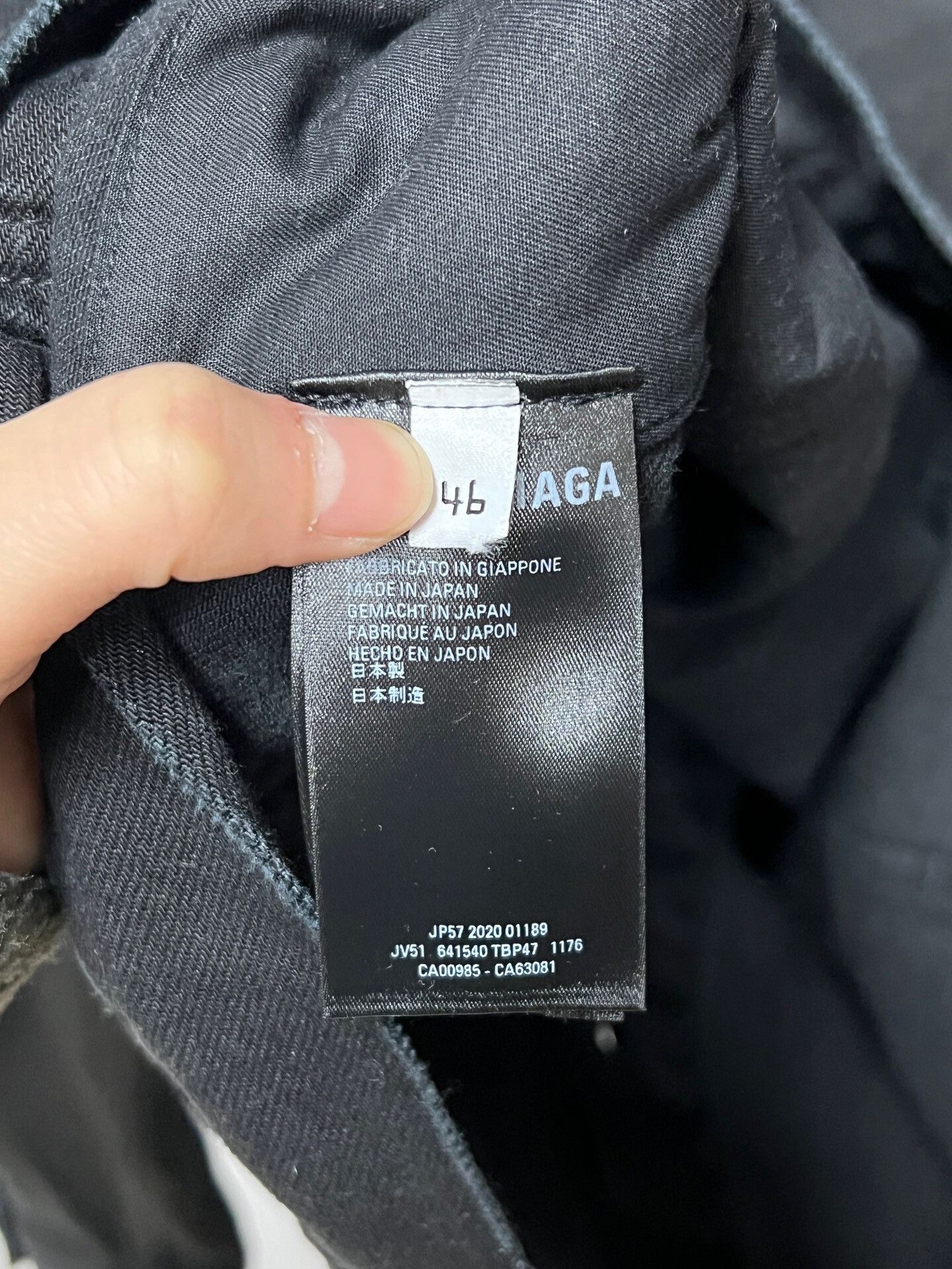 Balenciaga balenciaga black distressed denim jacket Size US L / EU 52-54 / 3 - 3 Thumbnail