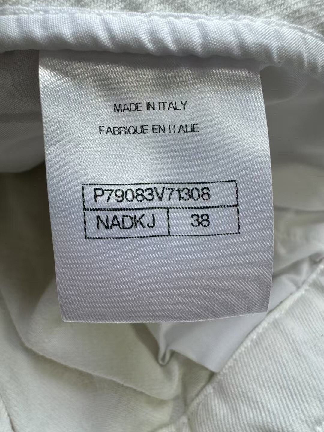 Chanel Chanel White Double C Denim Pants Size 38" / US 16 / IT 52 - 7 Thumbnail