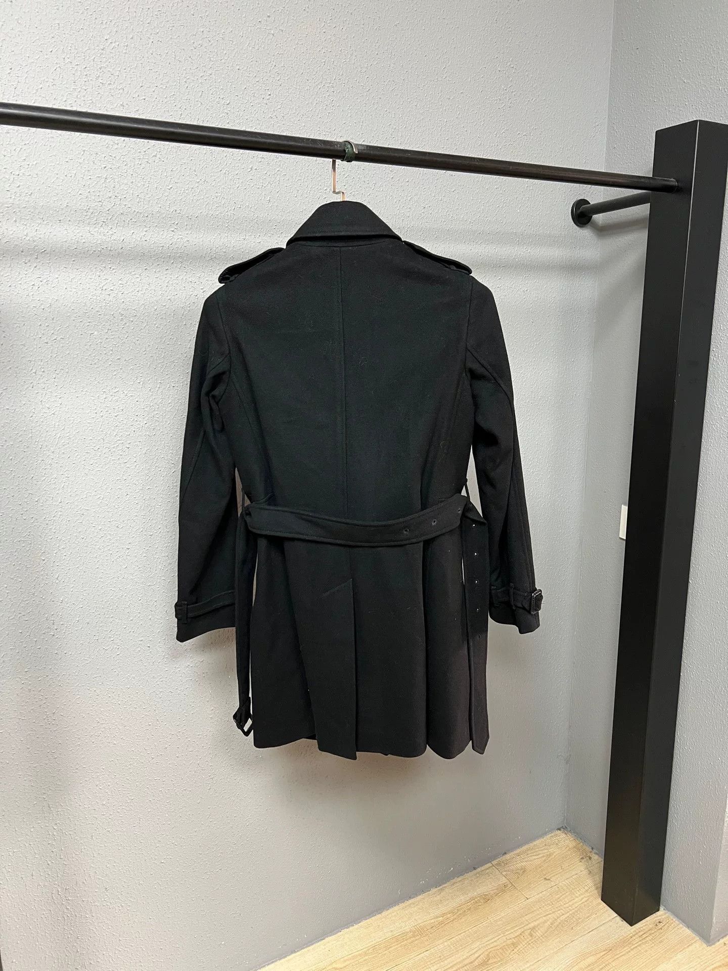 Burberry burberry wool coat in excellent condition Size S / US 4 / IT 40 - 2 Thumbnail