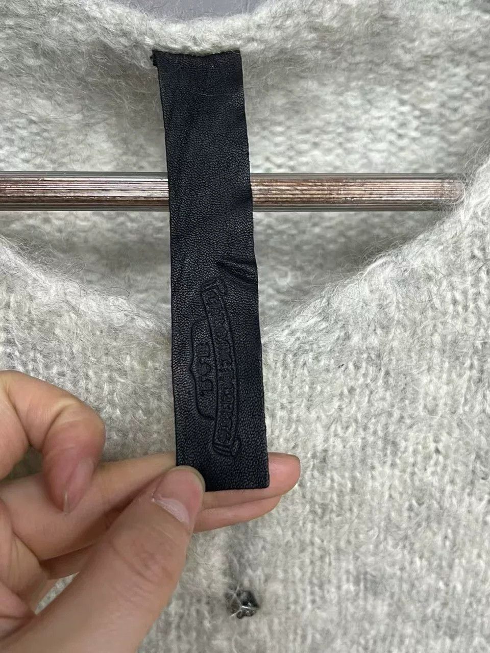 Chrome Hearts chrome hearts gray cashmere cardigan Size US S / EU 44-46 / 1 - 4 Thumbnail