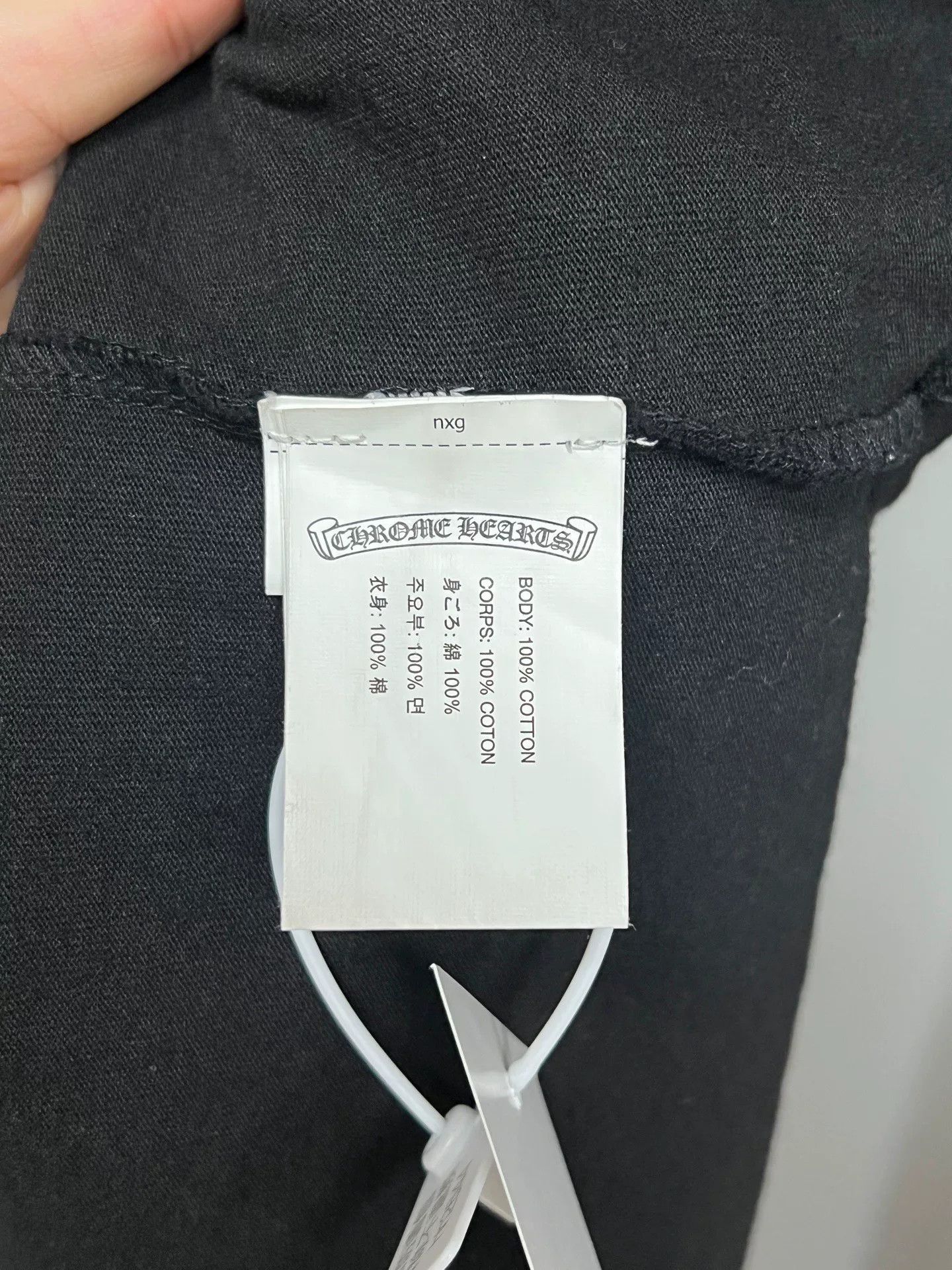 Chrome Hearts chrome hearts black long sleeve polo Size US L / EU 52-54 / 3 - 5 Thumbnail