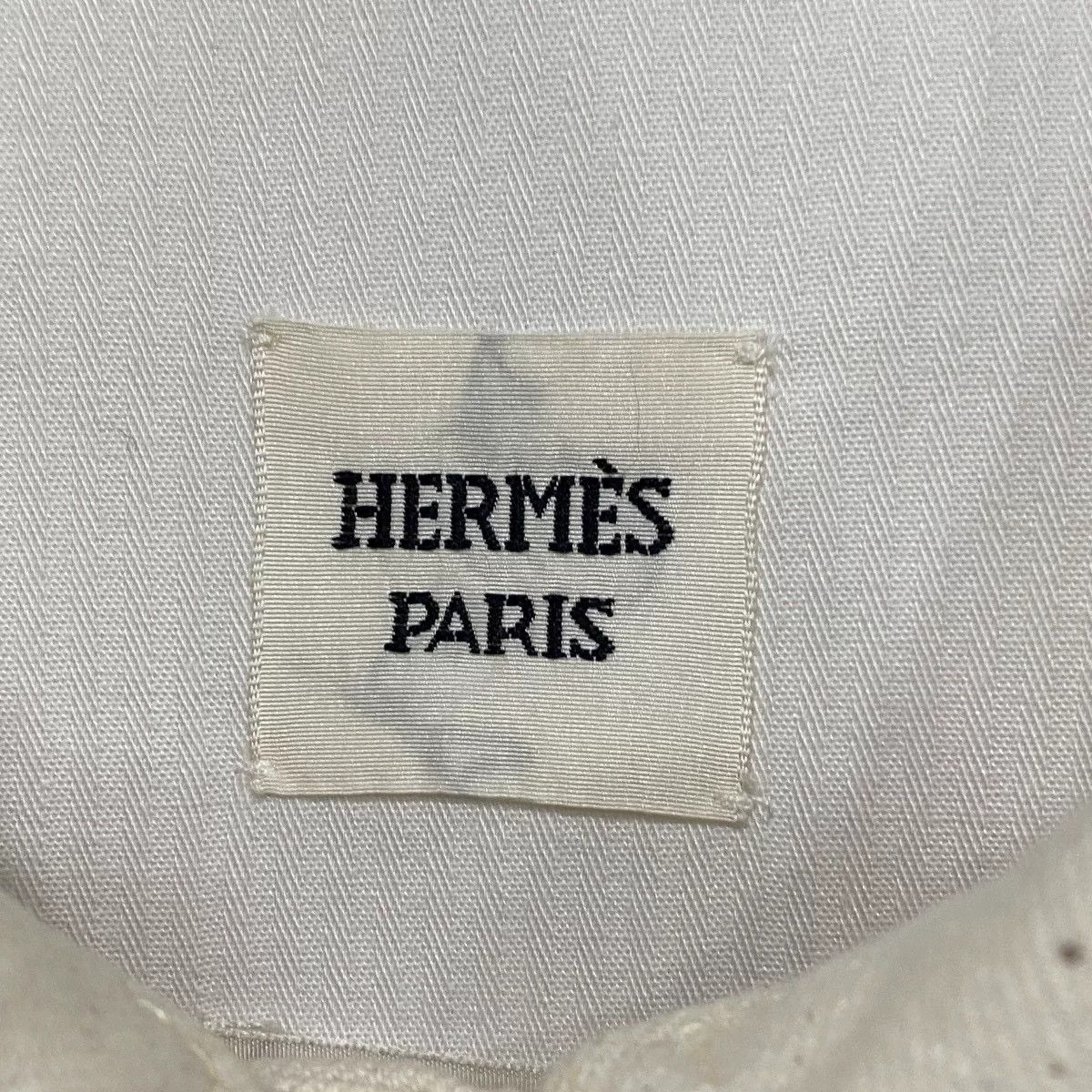 Hermes hermes classic cream denim jacket Size S / US 4 / IT 40 - 4 Thumbnail