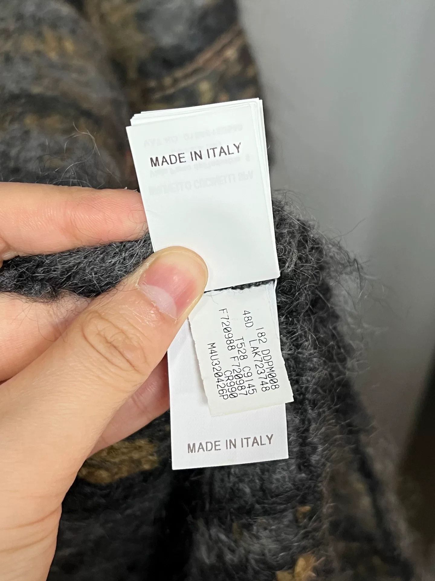 Brunello Cucinelli plaid wool alpaca blend coat Size US M / EU 48-50 / 2 - 6 Thumbnail