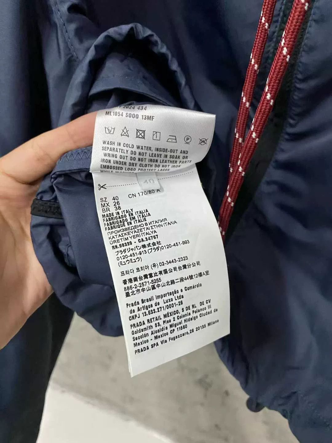 Miu Miu Miumiu Navy Zip Jacket with Hood Size M / US 6-8 / IT 42-44 - 7 Thumbnail