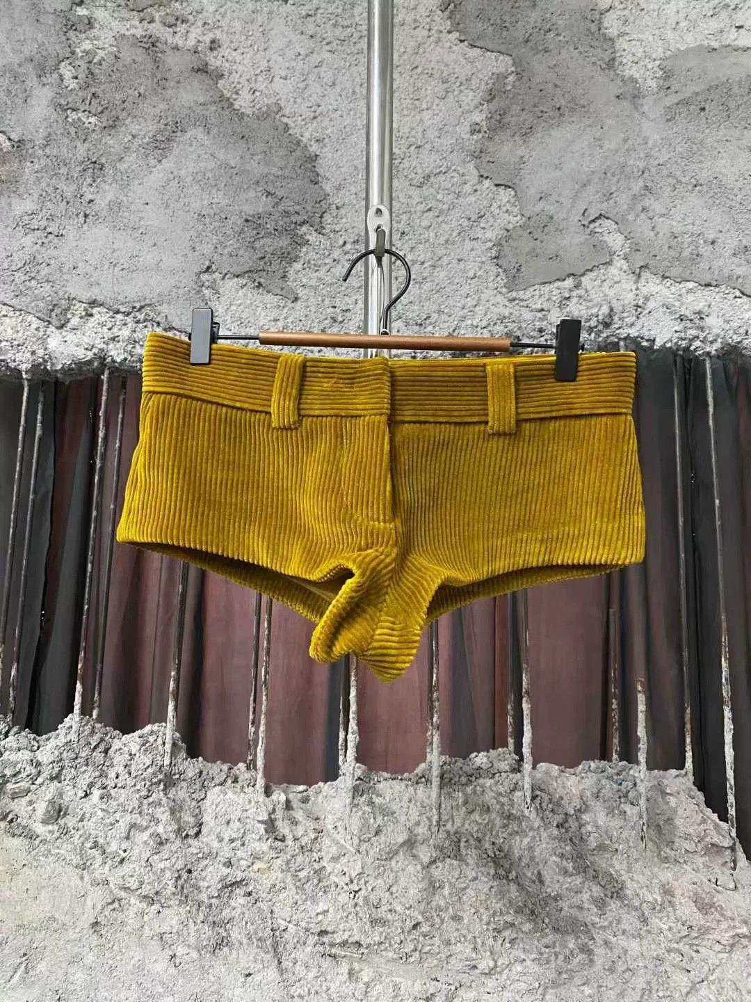 Miu Miu miumiu corduroy ultra short shorts Size 38" / US 16 / IT 52 - 2 Thumbnail