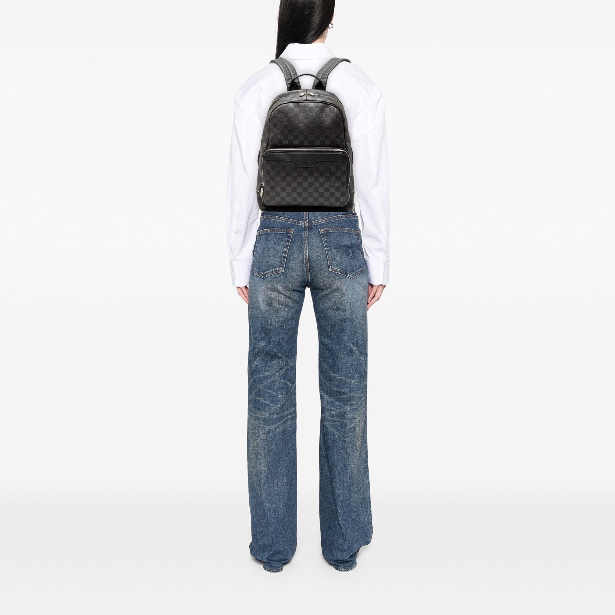 Louis Vuitton Louis Vuitton Damier Infini Campus Backpack Size ONE SIZE - 9 Thumbnail