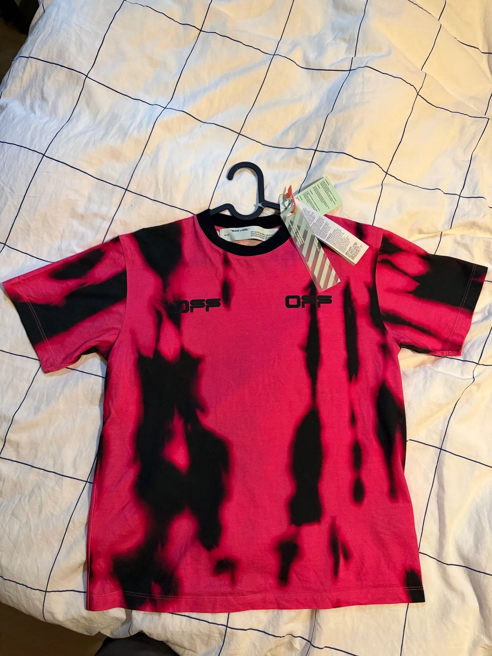 Off-White Off-White Off-White tie dye t-shirt Short Sleeve T-shirt Size M / US 6-8 / IT 42-44 - 5 Thumbnail