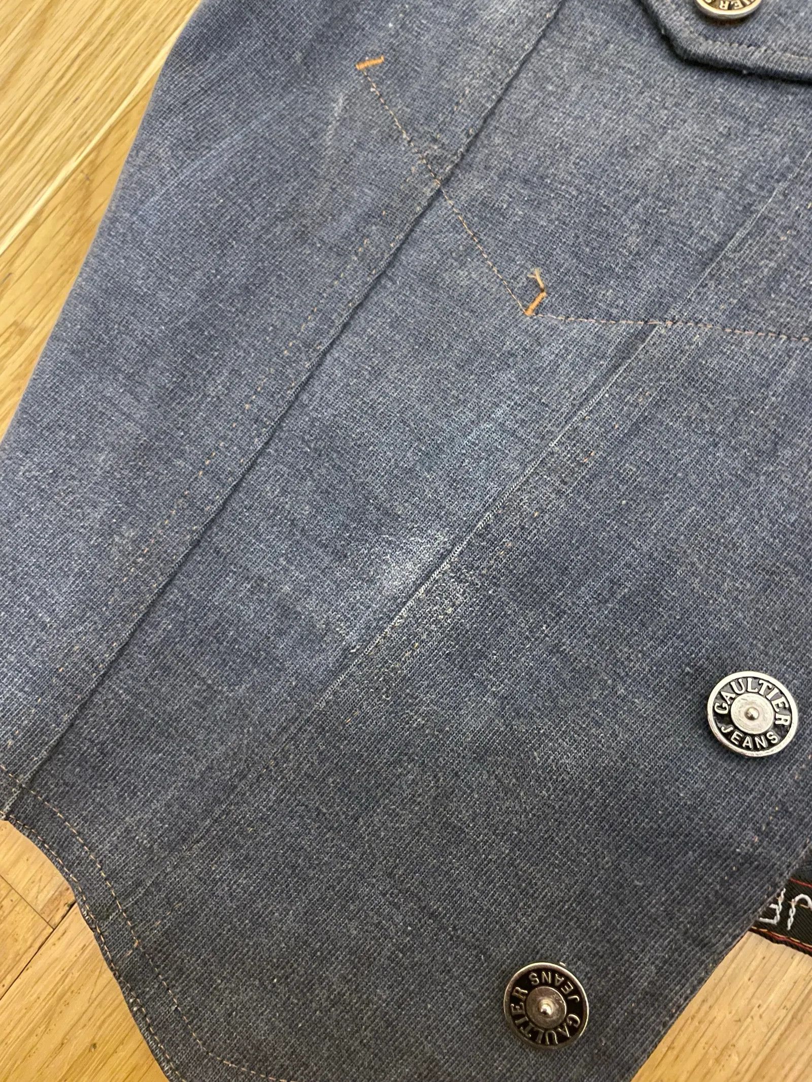 Jean Paul Gaultier Jean Paul Gaultier Denim vest Vest Size US M / EU 48-50 / 2 - 7 Thumbnail