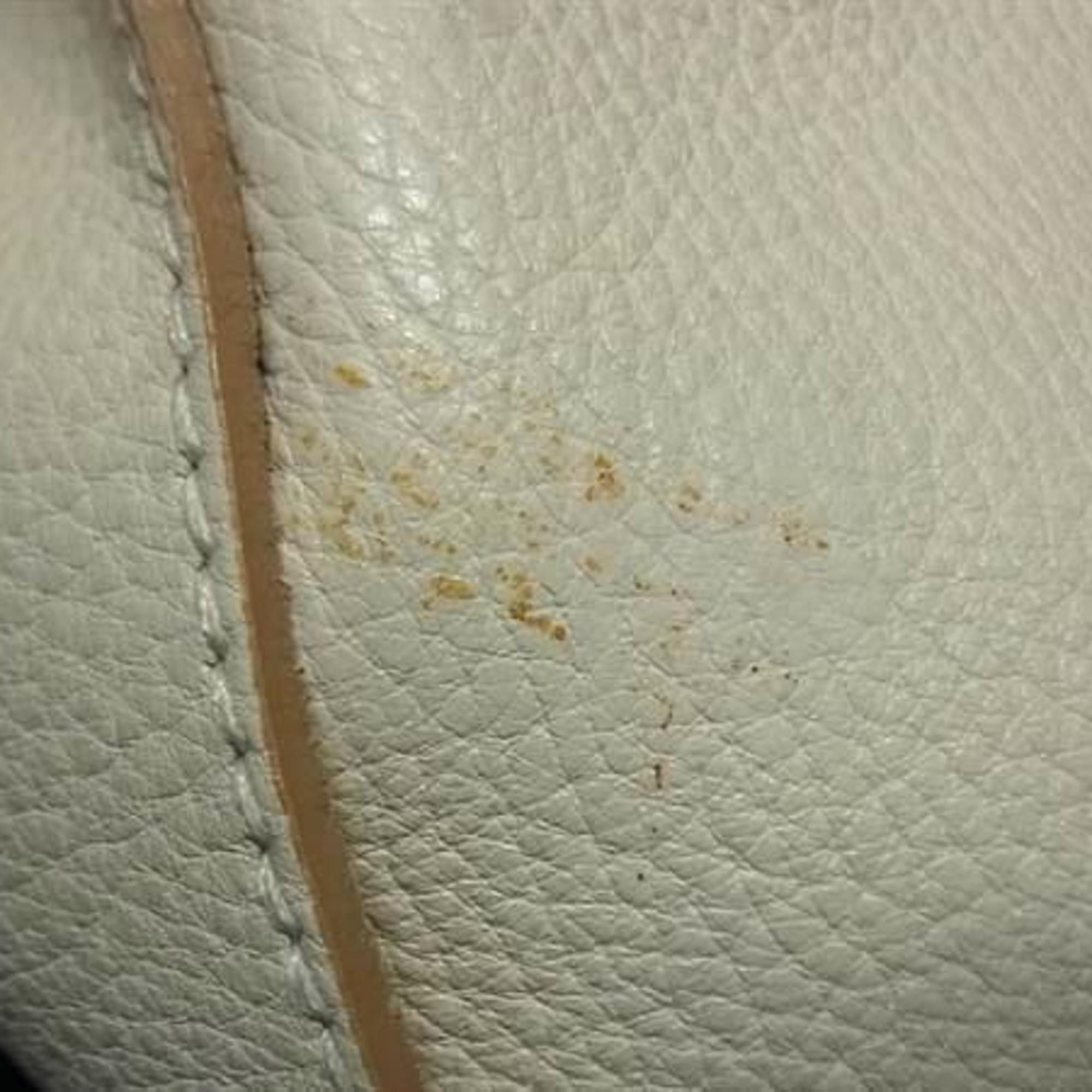 Salvatore Ferragamo Salvatore Ferragamo Tote Bag AU21 6819 Ivory Leather Women's Size ONE SIZE - 9 Thumbnail