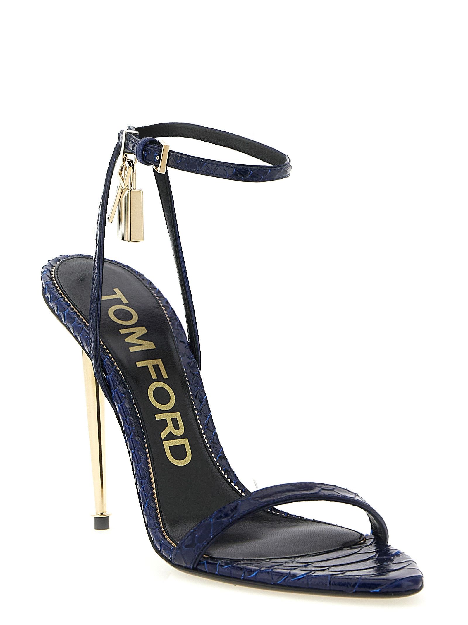 Tom Ford Padlock Sandals Size US 7 / IT 37 - 2 Thumbnail
