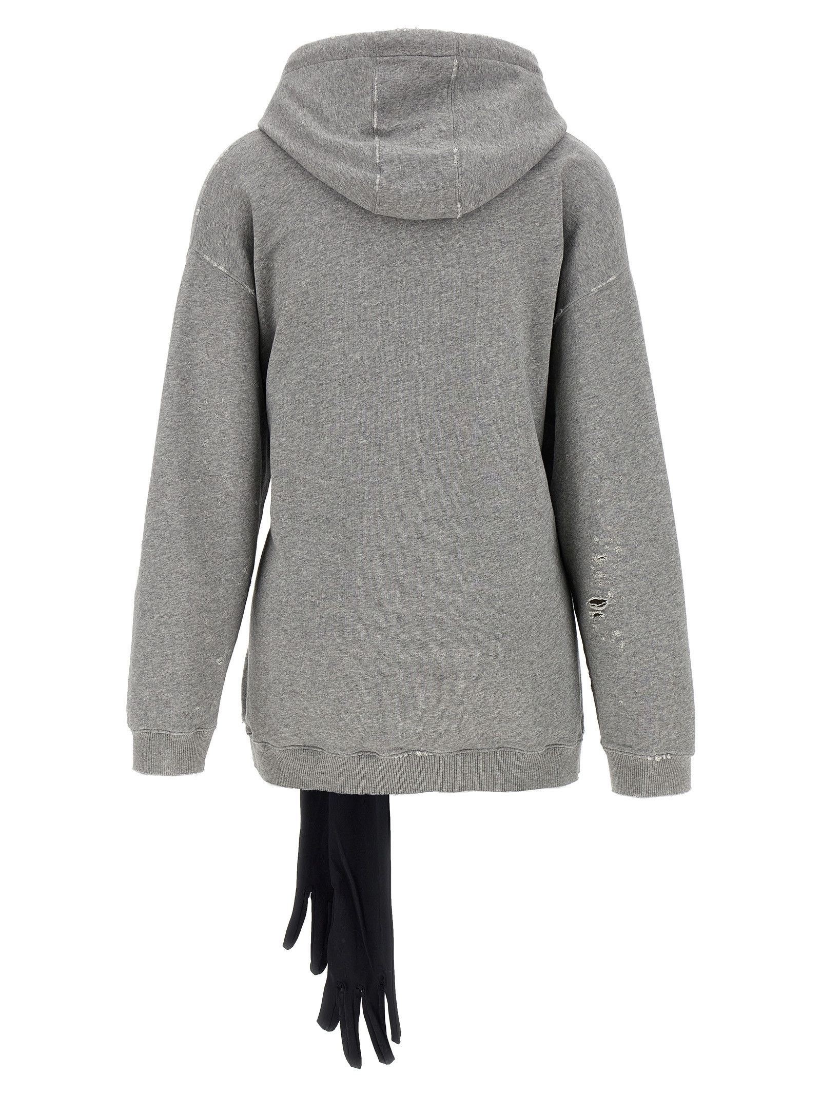 Maison Margiela Hoodie Dress With Gloves Size S / US 4 / IT 40 - 3 Thumbnail