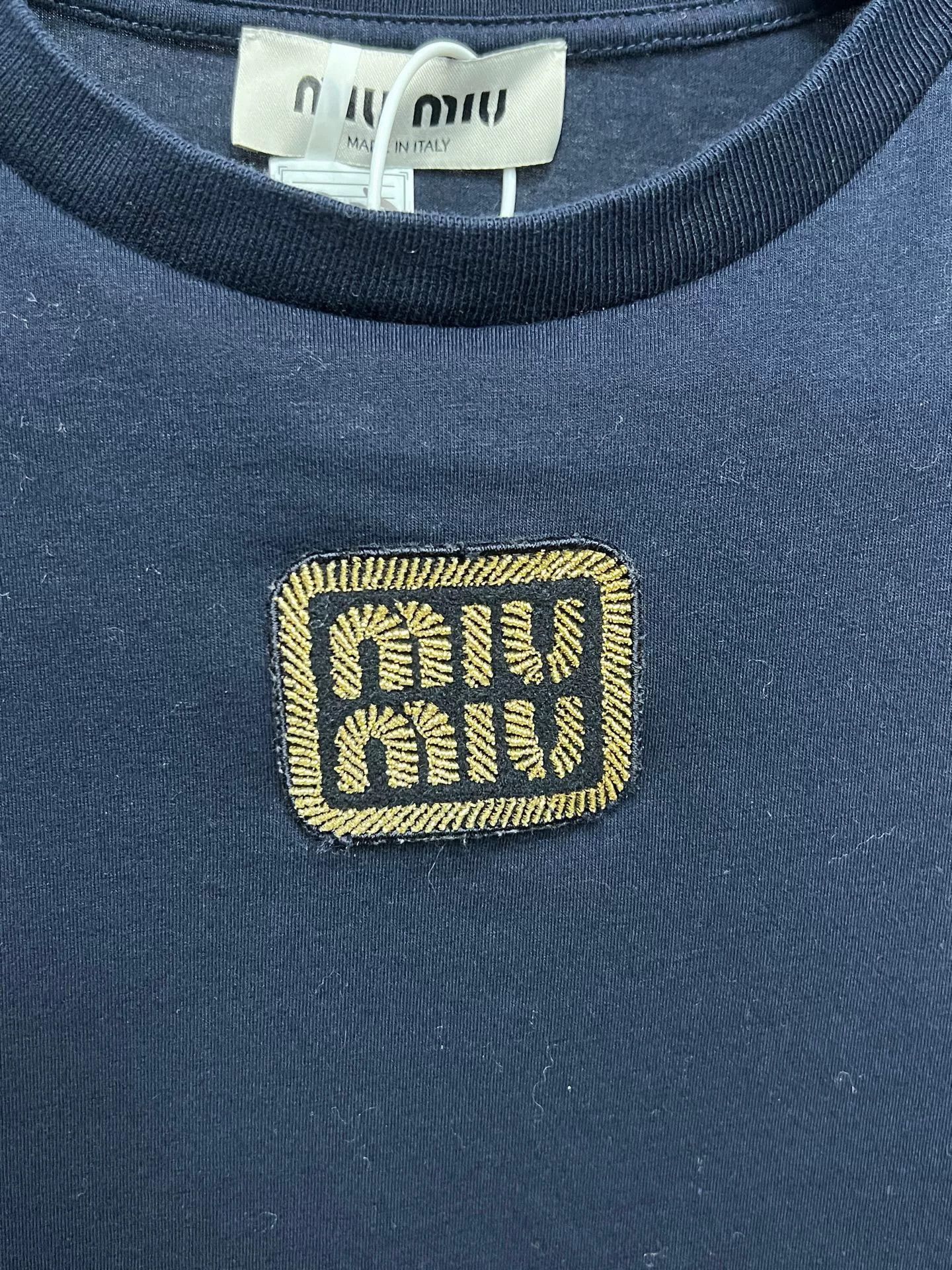 Miu Miu Miumiu Navy Long Sleeve Top Size M / US 6-8 / IT 42-44 - 3 Thumbnail