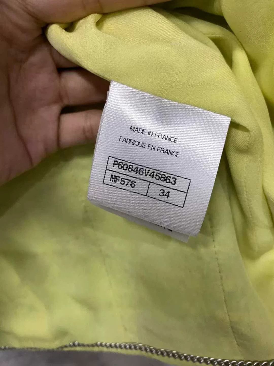 Chanel green woven short jacket by chanel Size XS / US 0-2 / IT 36-38 - 5 Thumbnail