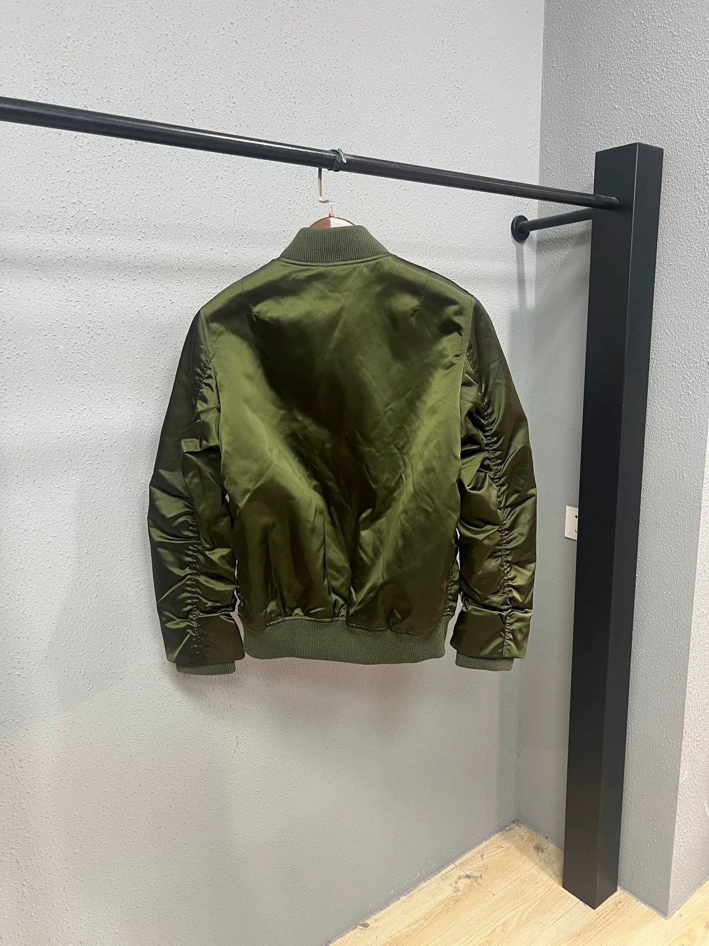 Acne Studios olive green bomber jacket from Acne Studios Size US S / EU 44-46 / 1 - 2 Thumbnail