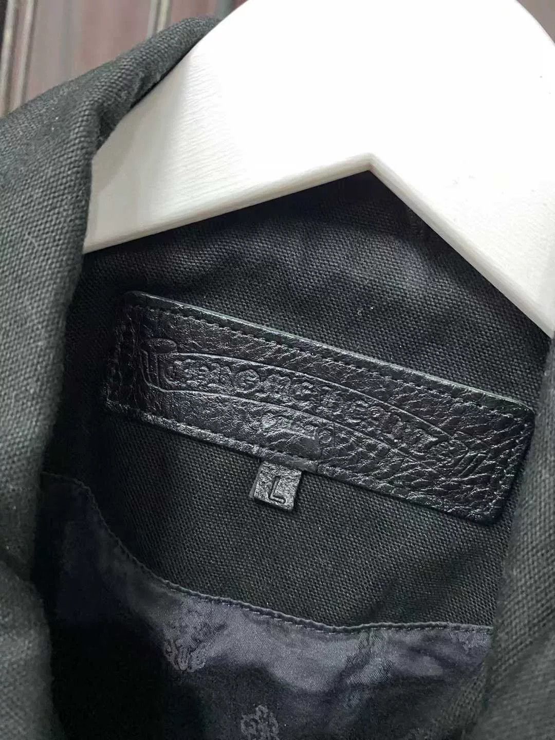 Chrome Hearts chrome hearts black graphic letter jacket Size US L / EU 52-54 / 3 - 6 Thumbnail