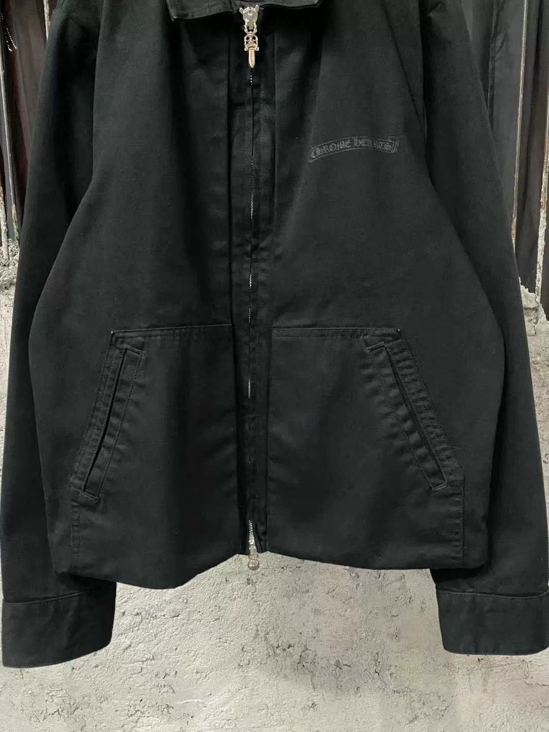 Chrome Hearts chrome hearts black graphic letter jacket Size US L / EU 52-54 / 3 - 4 Thumbnail
