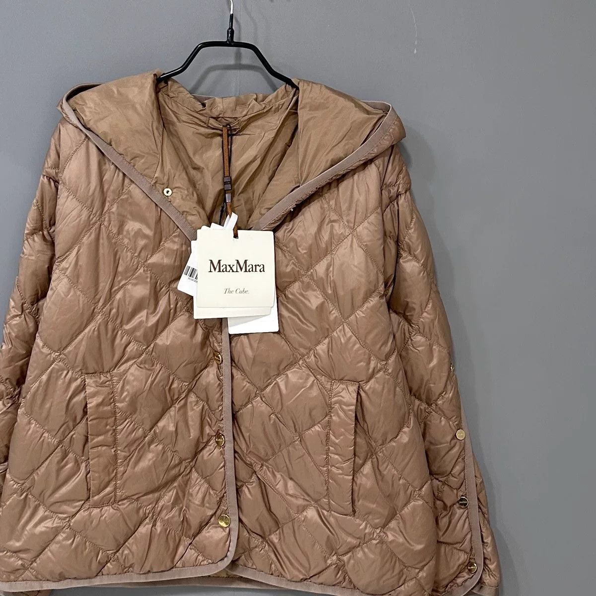 Max Mara lightweight maxmara down jacket with hood Size S / US 4 / IT 40 - 2 Thumbnail