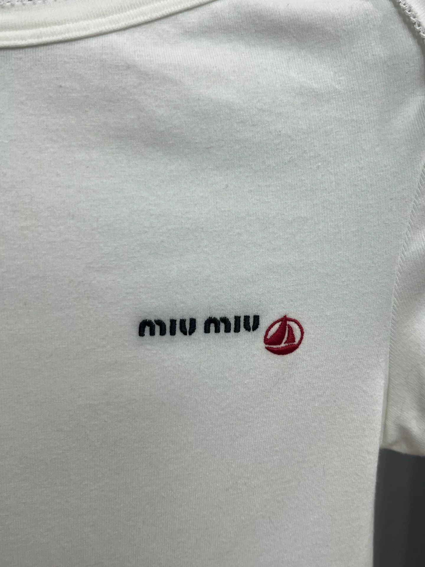 Miu Miu Miumiu Limited Edition Short Sleeve T-Shirt Size M / US 6-8 / IT 42-44 - 3 Thumbnail