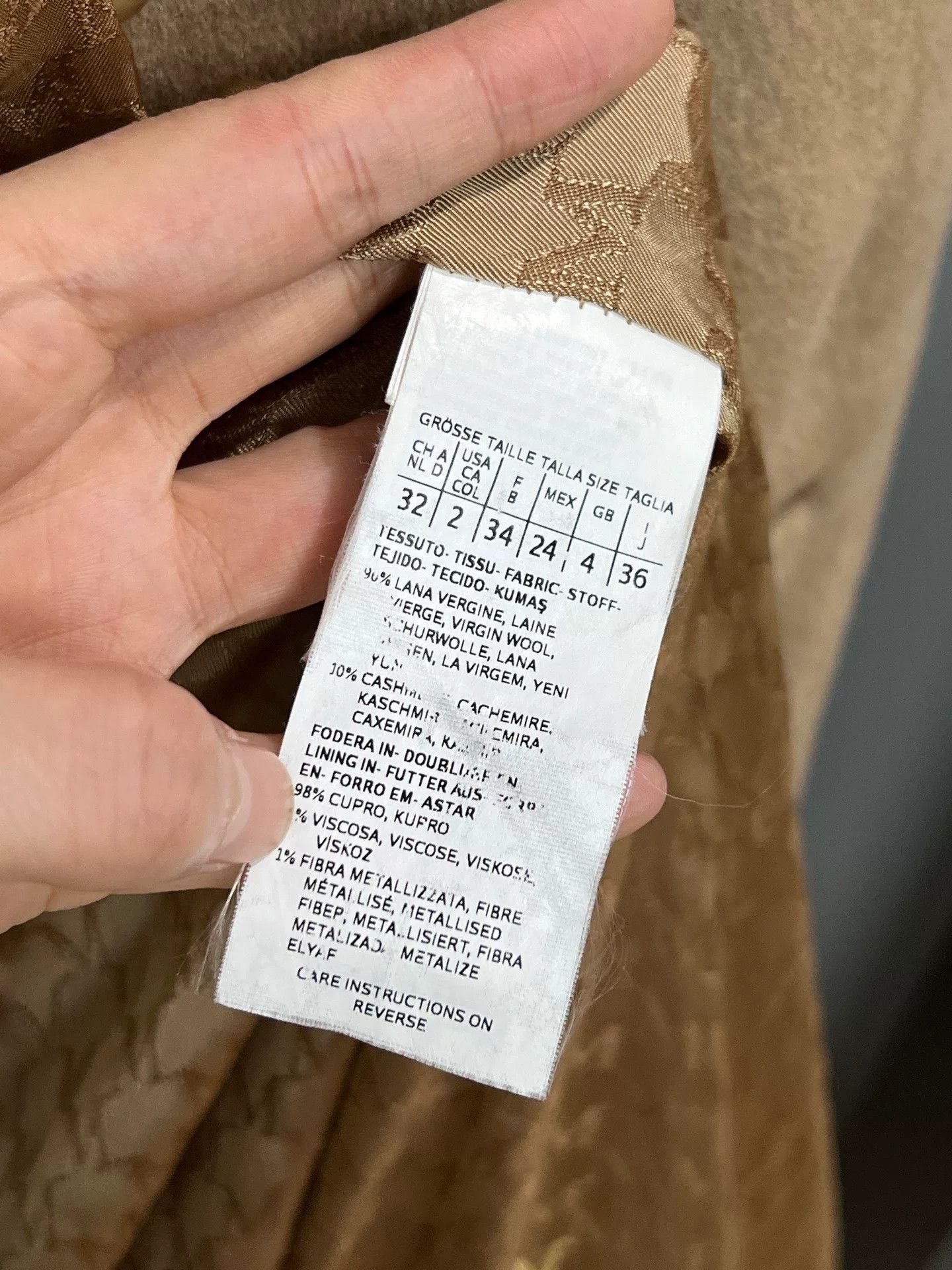 Max Mara maxmara beige coat with timeless elegance Size XS / US 0-2 / IT 36-38 - 5 Thumbnail