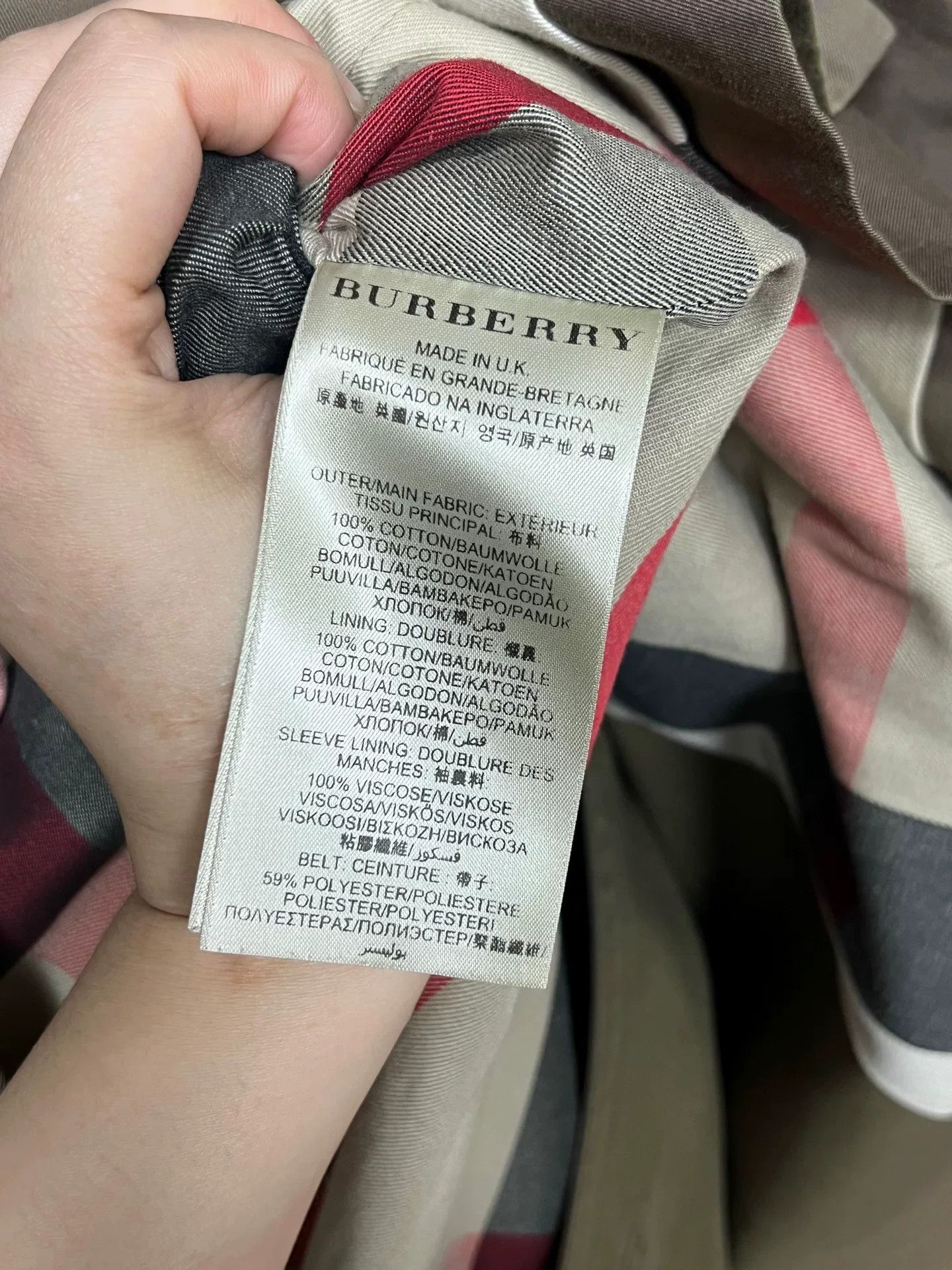 Burberry burberry double-breasted trench coat in brown Size XS / US 0-2 / IT 36-38 - 4 Thumbnail